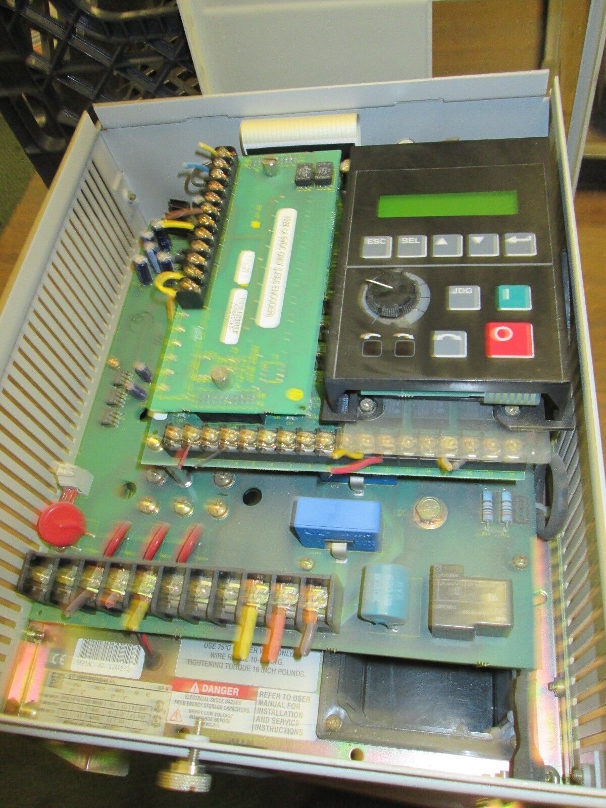 Allen-Bradley 1336 Plus II AC Drive 1336F-BRF100-AA-EN 10HP 3Ph Used