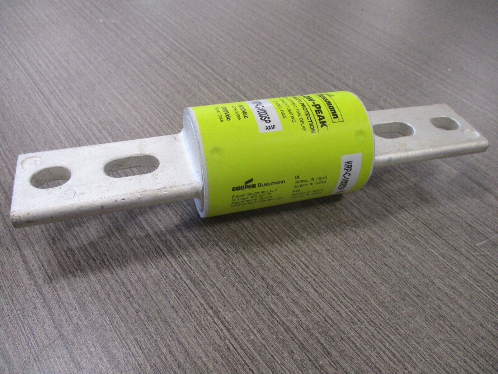 Cooper Bussman Hi-Cap Fuse KRP-C-1000SP 1000A 600V New Surplus