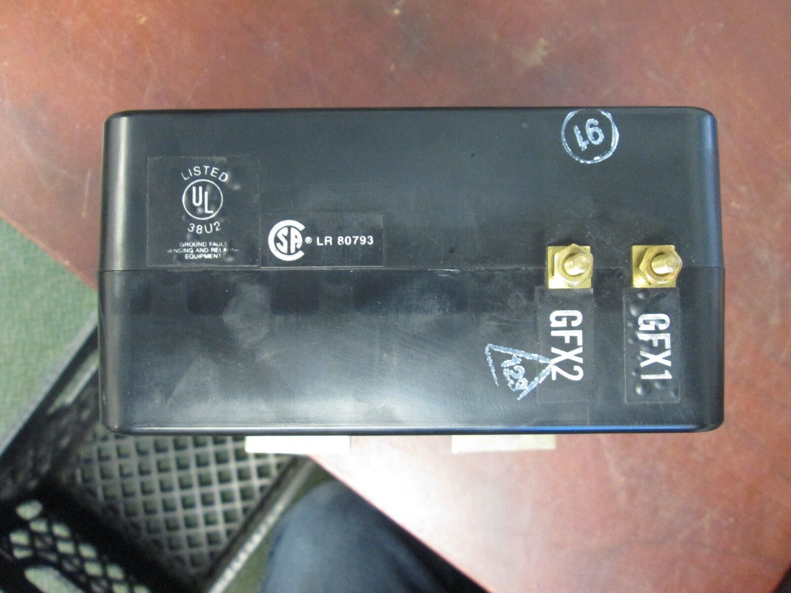 Instrument Transformers Ground Fault Sensor GFM 375 4-12A Used