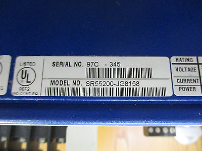 Kollmorgen ServoStar Servo Amplifier SR55200-JG8158 Used
