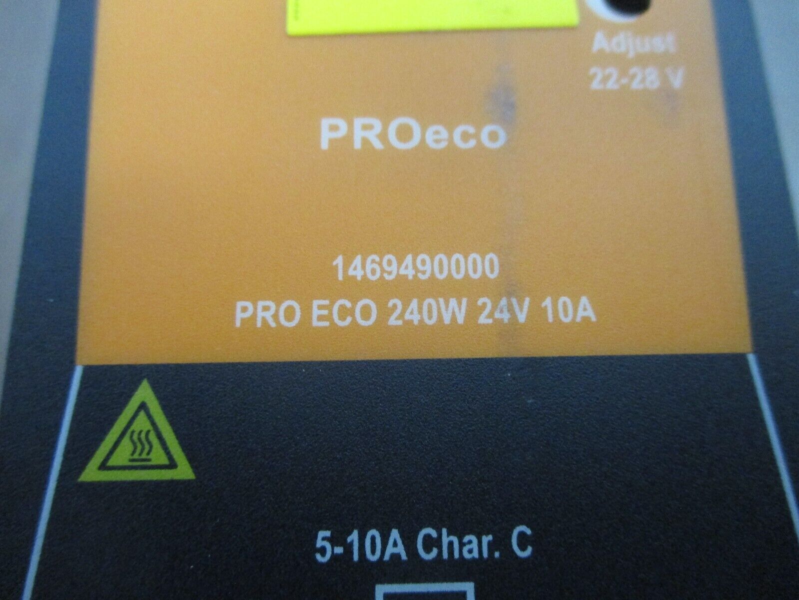 Weidmuller ConnectPower Pro Eco DIN-Rail Power Supply 1469490000 240W Used