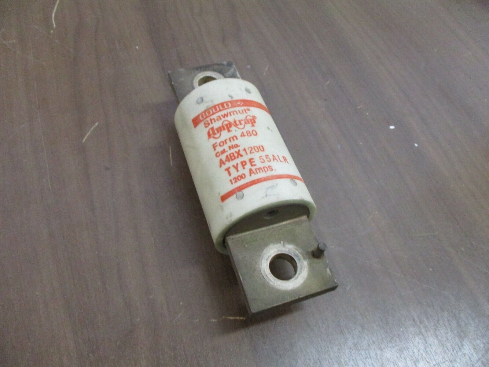 Gould Shawmut Amp-Trap Fuse A4BX1200 1200A 600V Used