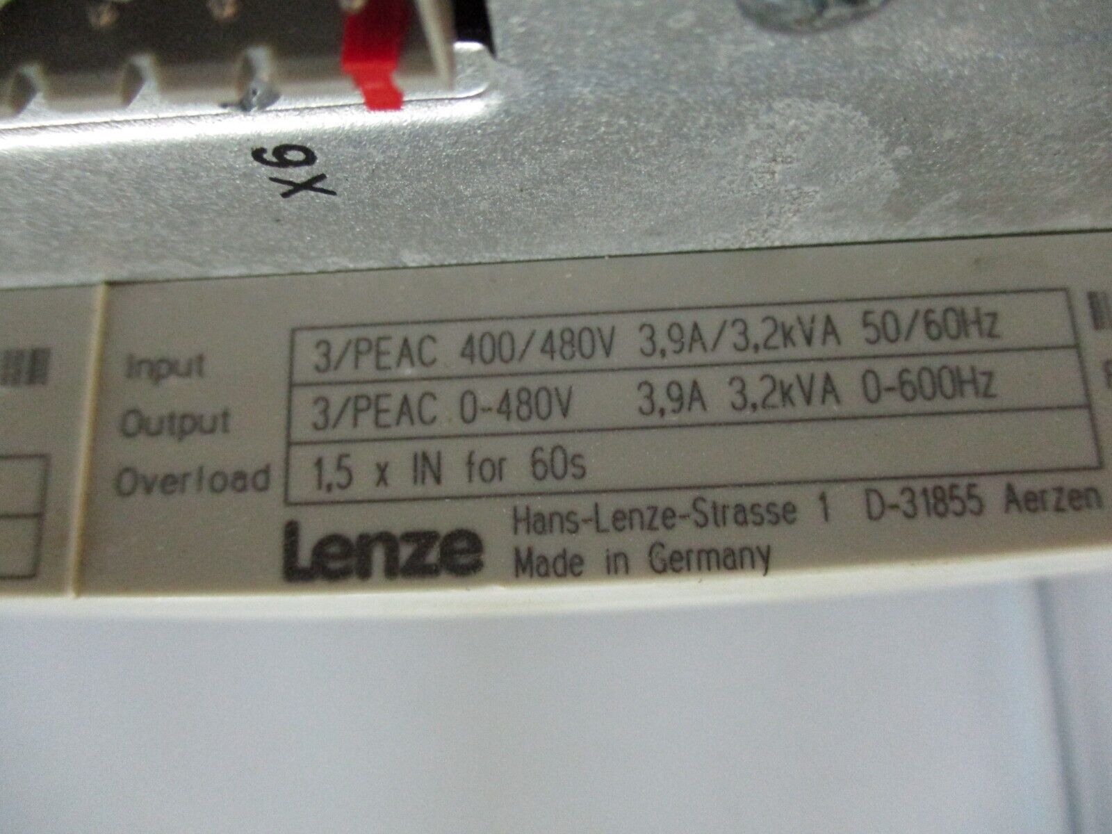 Lenze Servo Drive EVF9323-EV New Surplus