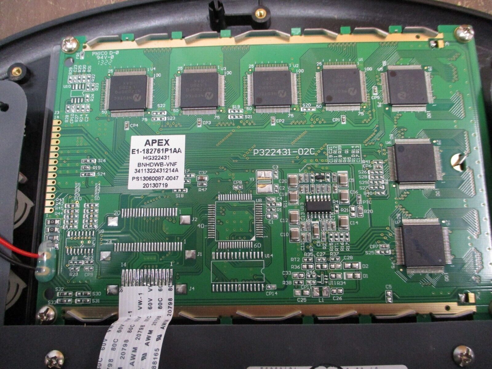 Liebert Control Panel 536381G1 P/L 2 Used