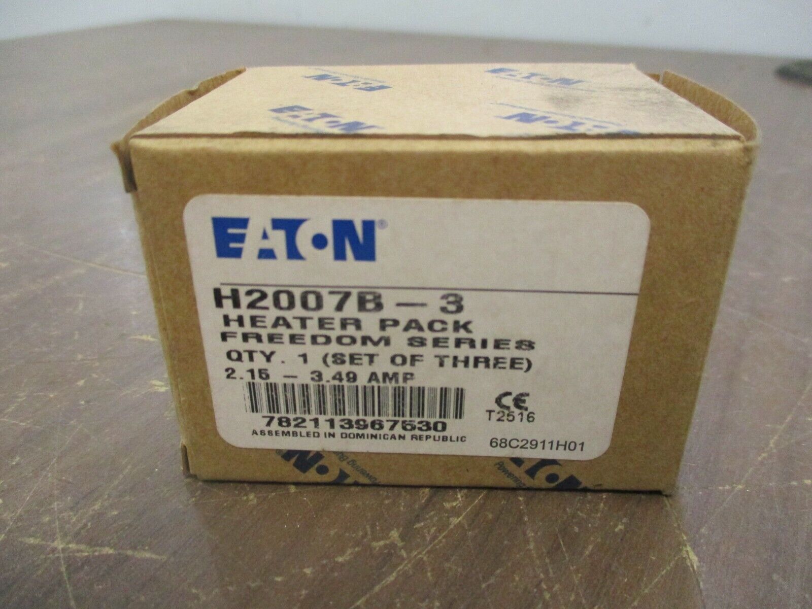 Eaton Freedom Series Heater Pack H2007B 2.15-3.49A New Surplus **Set of 3**