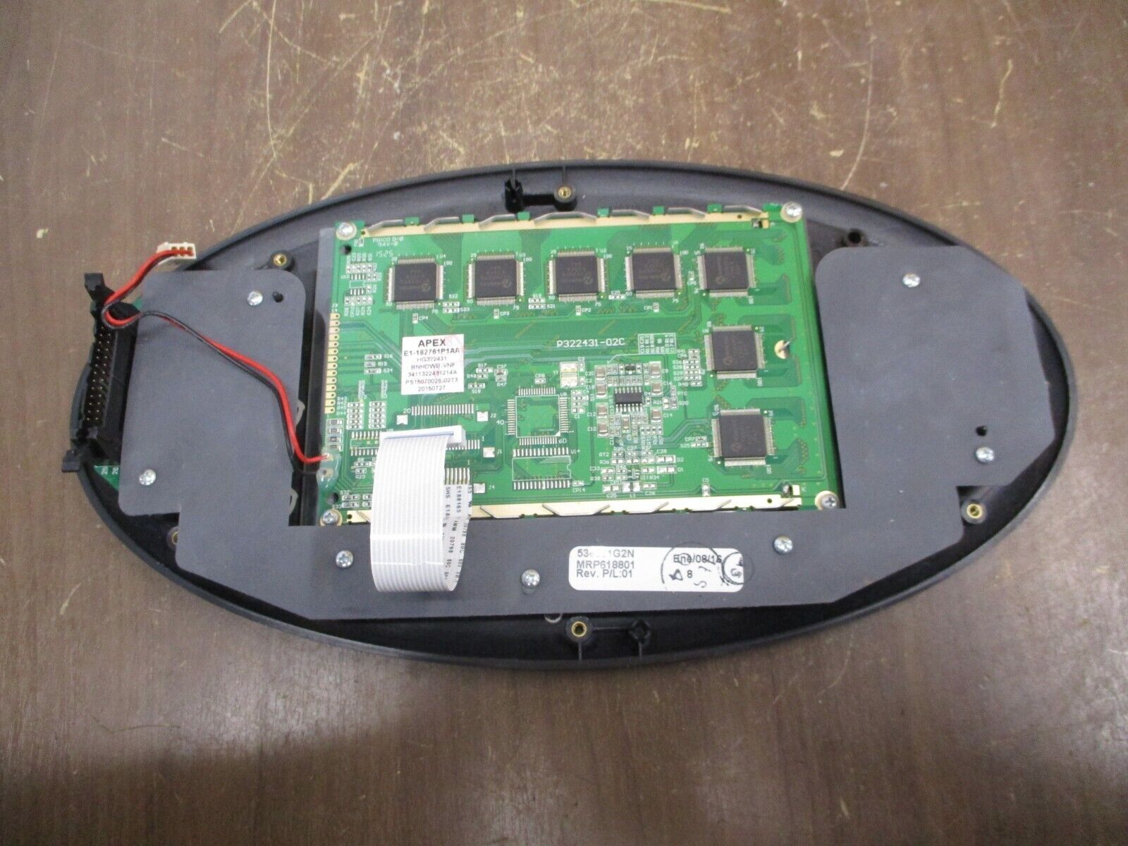 Liebert Control Panel 536381G2N Rev. P/L:1 Used