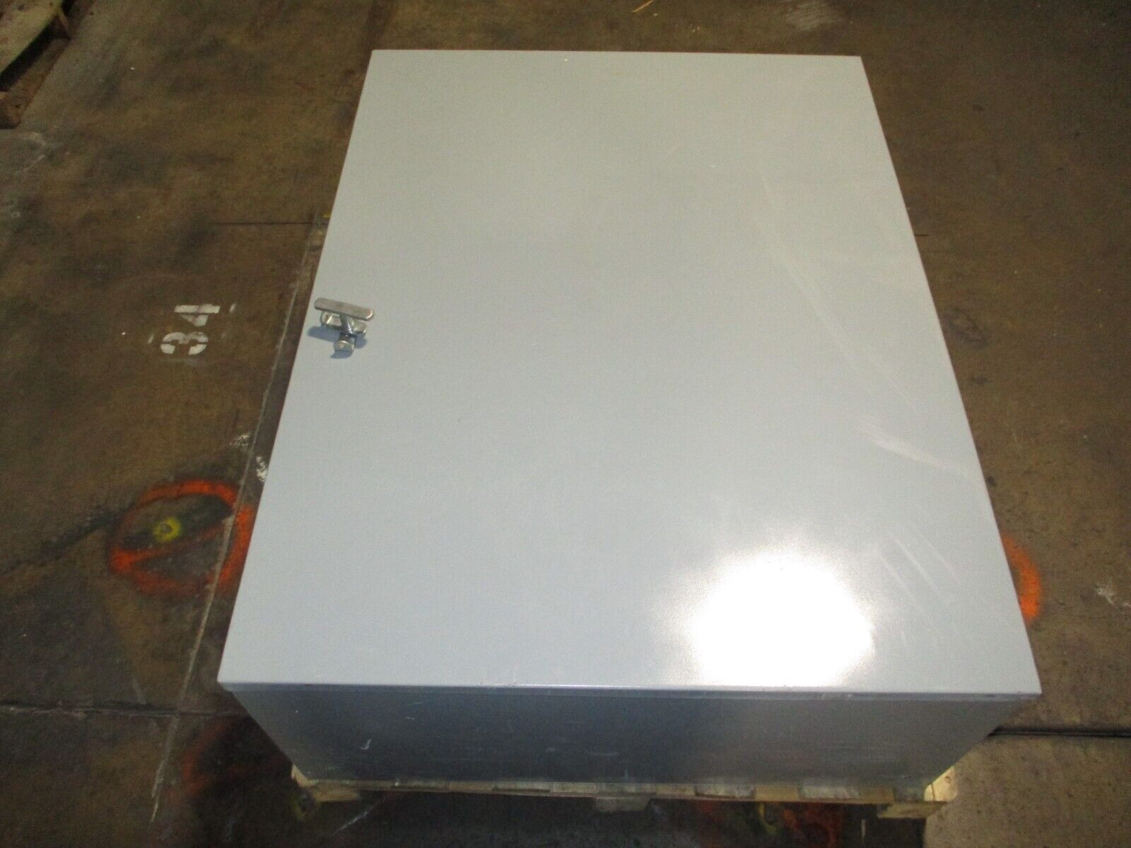 Misc. Brand Metal Storage Cabinet Size: 48" x 36" x 16" 4-Shelf Used
