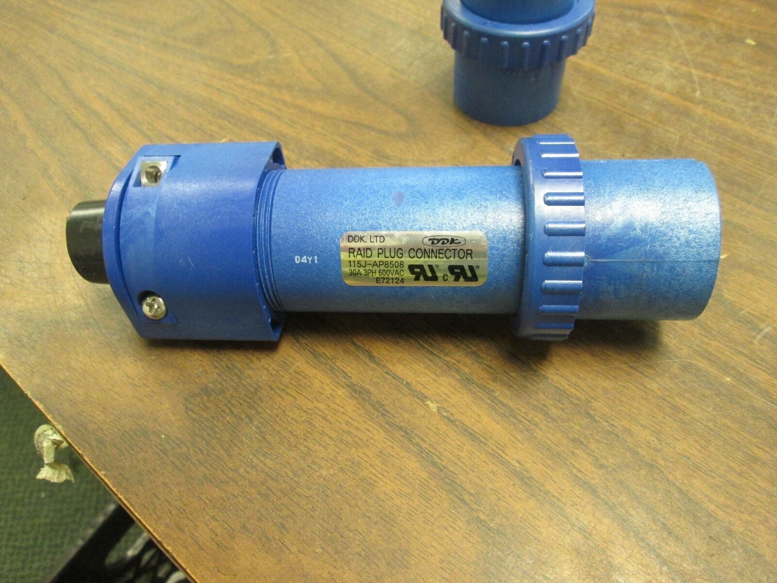 DDK Raid Plug Connector 115J-AP8508 30A 600V 3Ph *Lot of 2* Used