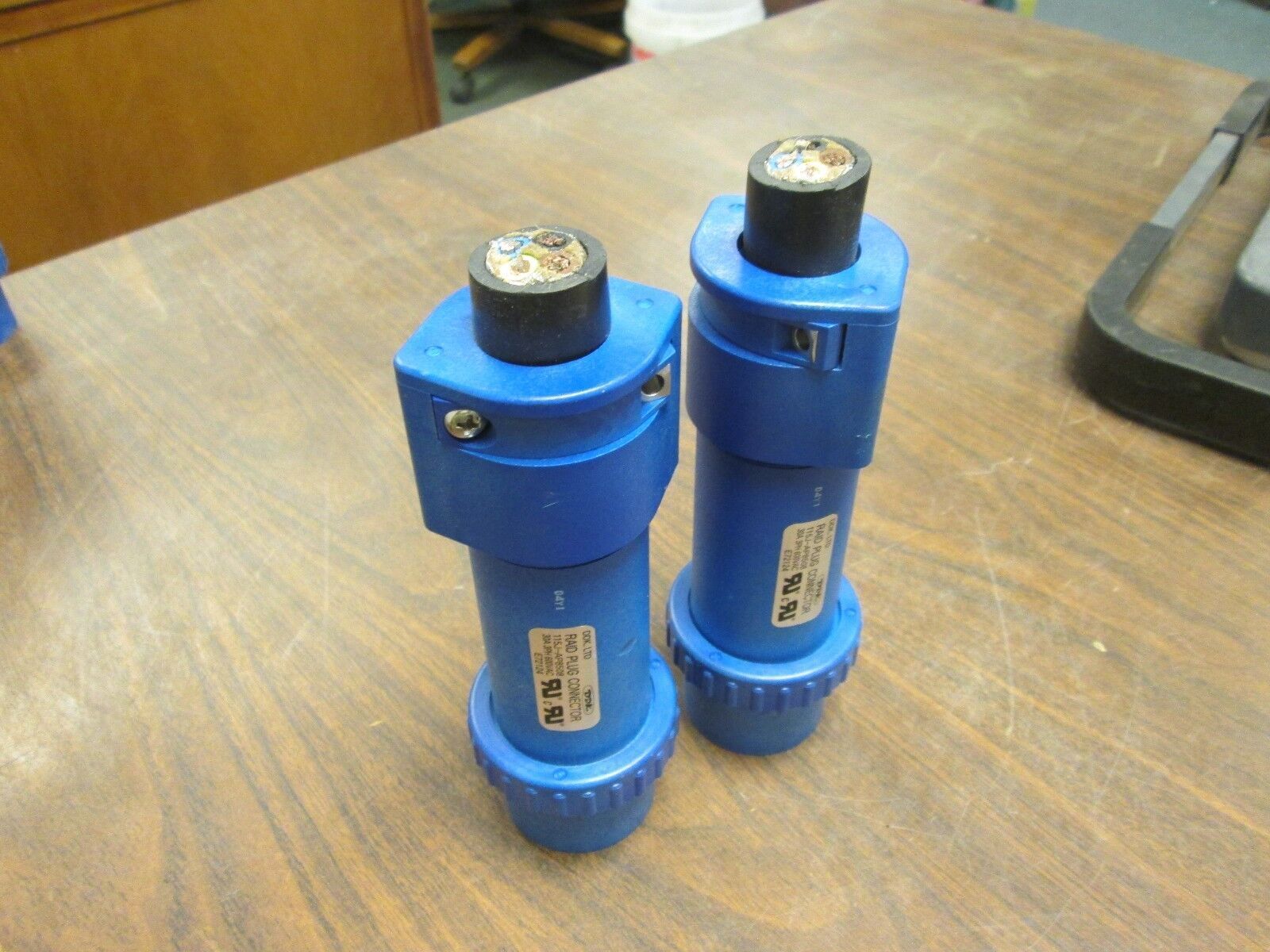 DDK Raid Plug Connector 115J-AP8508 30A 600V 3Ph *Lot of 2* Used