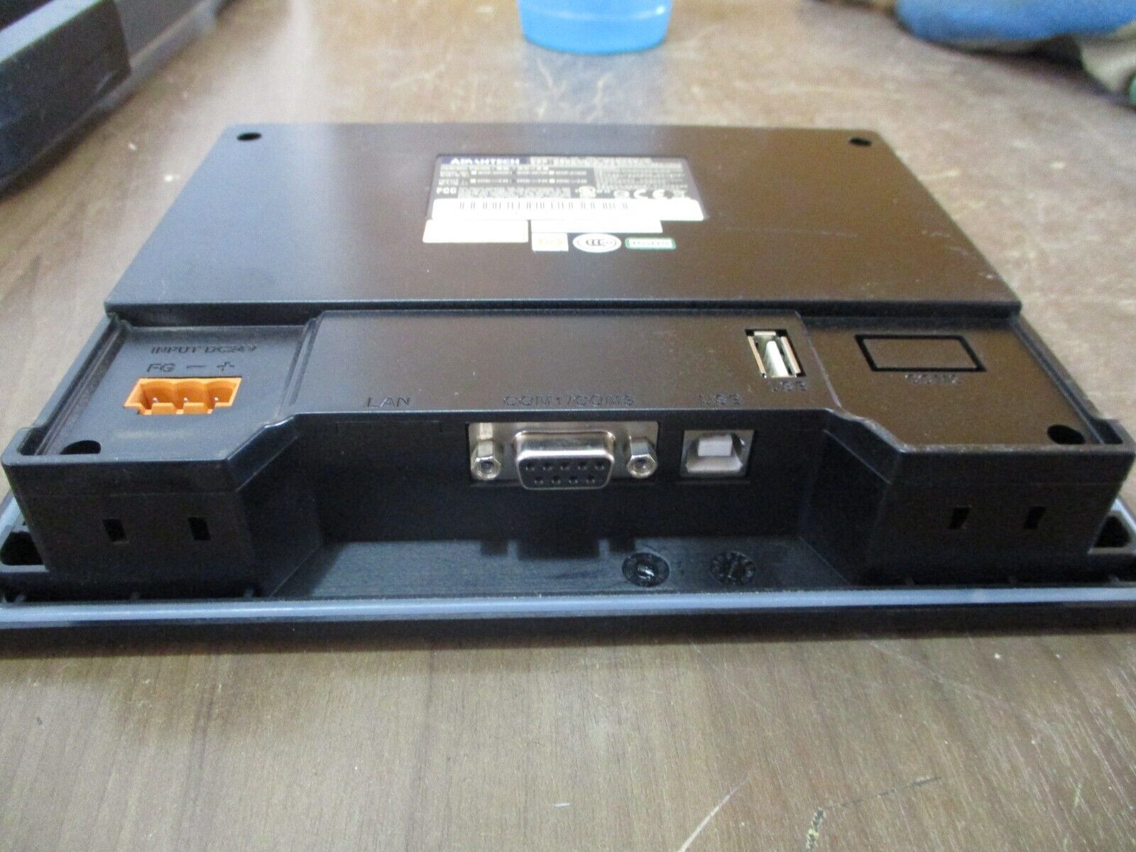 Advantech Operator Panel WOP-2070K-S1AE 24VDC 0.6A *No Mounts* Used