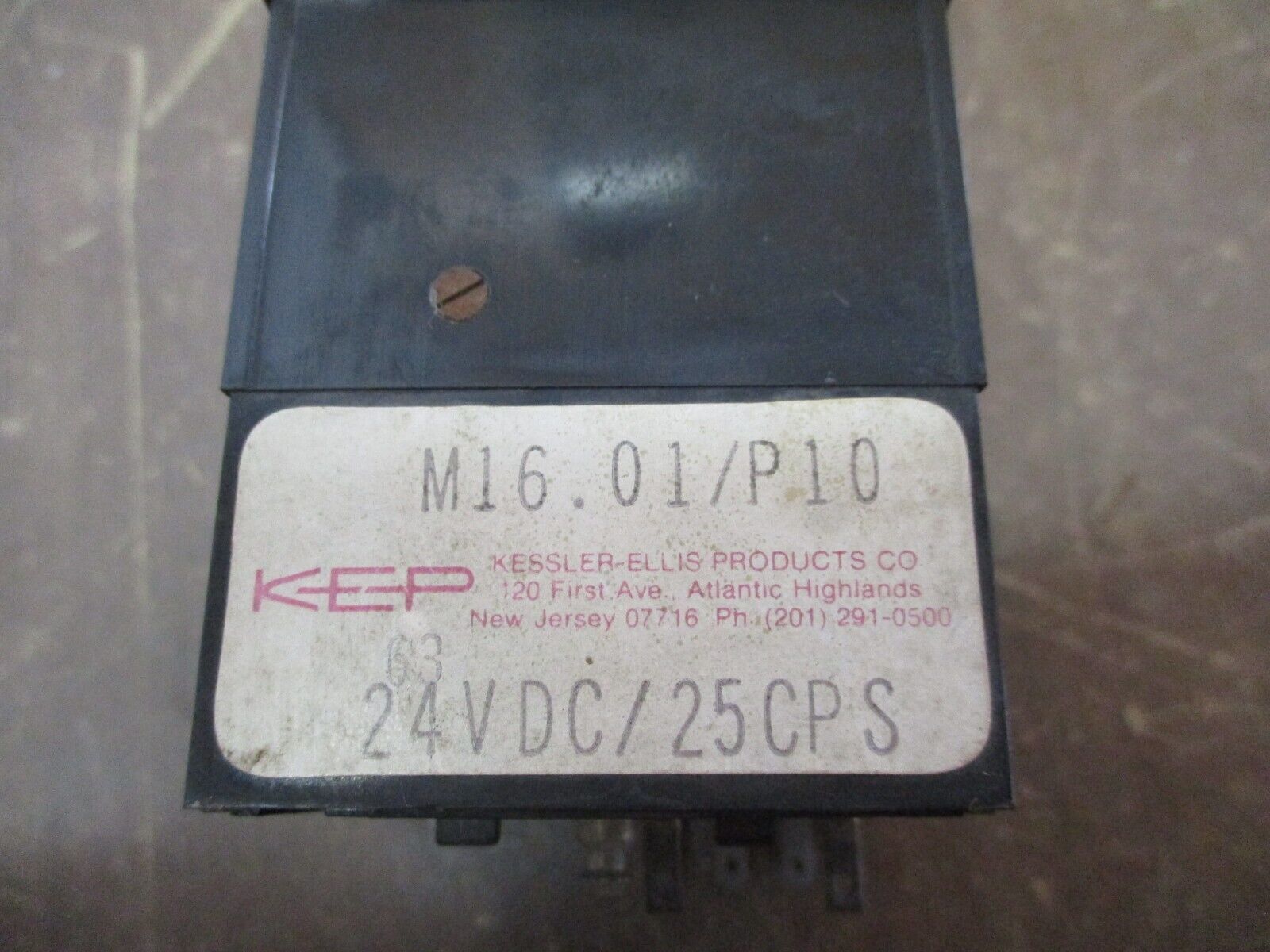 KEP Counter M16.01/P1 24VDC 25CPS Used