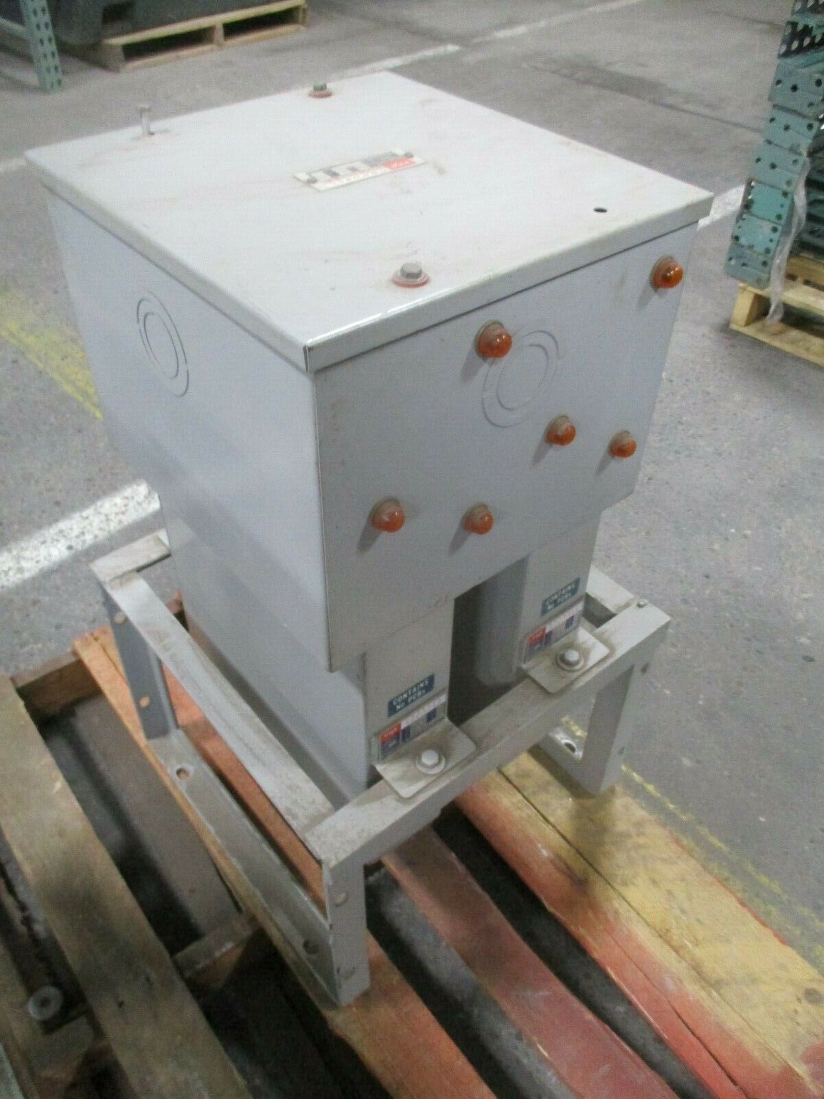 FPE Cornell Dubilier Capacitor Bank ICA2070F33L 70KVAR 480V 60Hz 3Ph Used