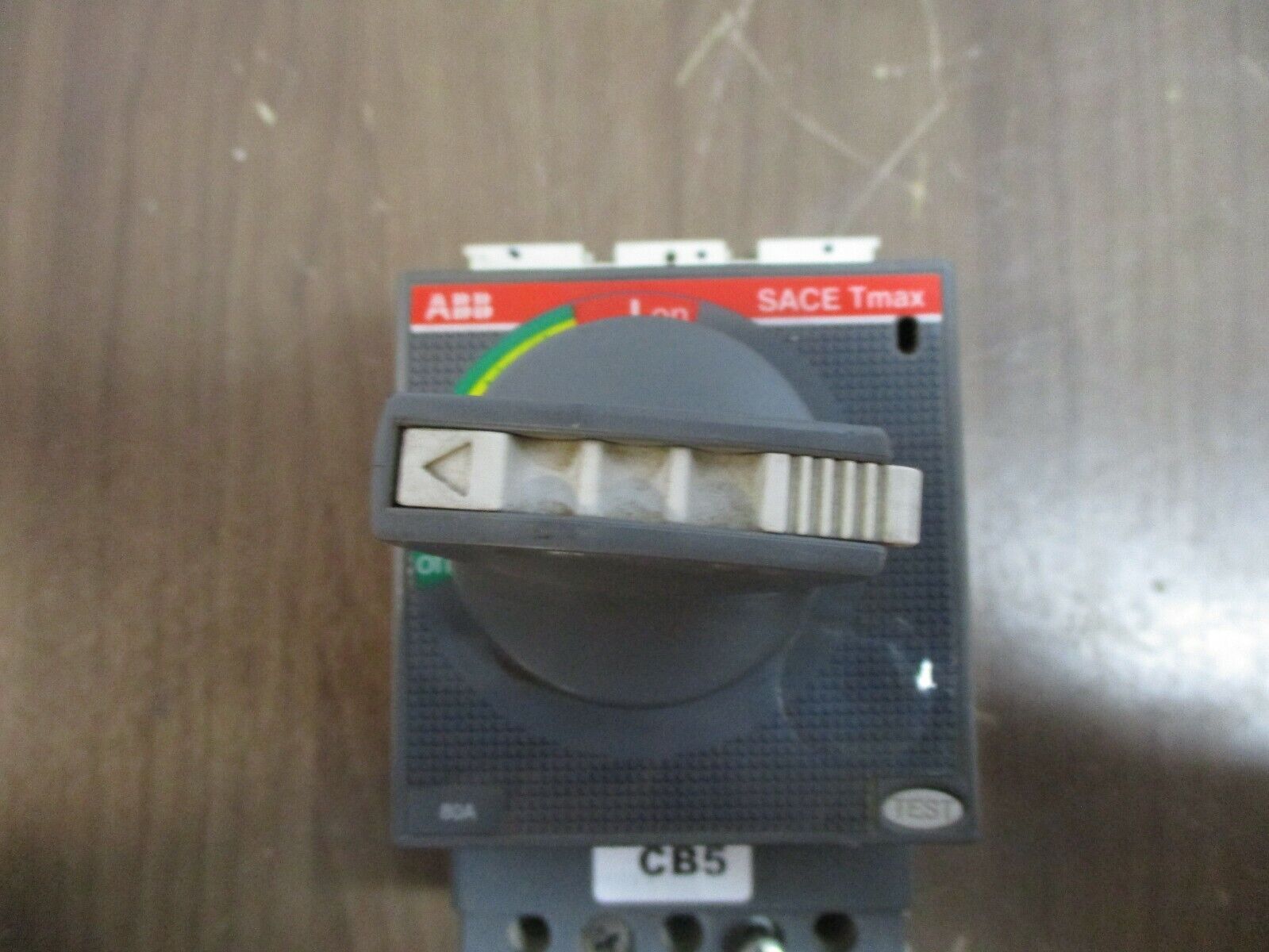 ABB SACE Tmax Breaker Disconnect T1N 80 80A 600V 3P Used