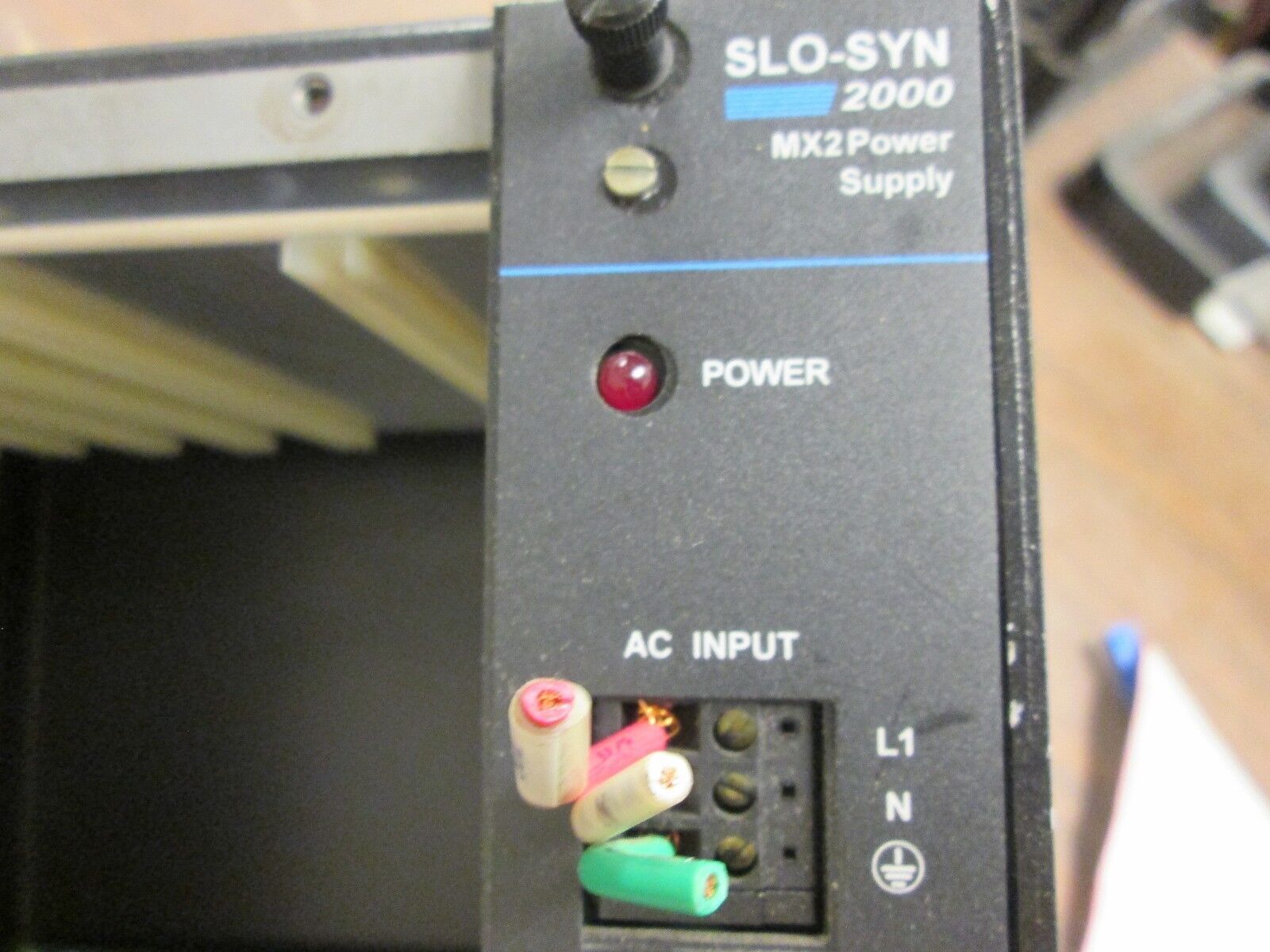 Superior Electric SLO-SYN 2000 Multi-Axis Rack w/ Power Supply MX2000-6 Used