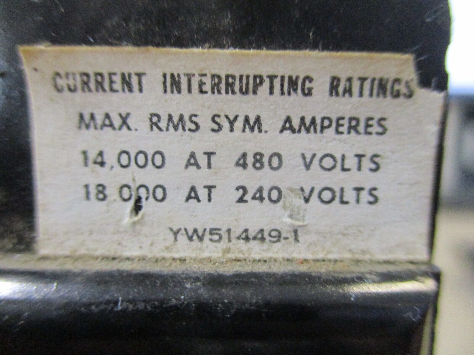 FPE Type NEF AB Circuit Breaker NEF431030 30A 480V 3P Used.