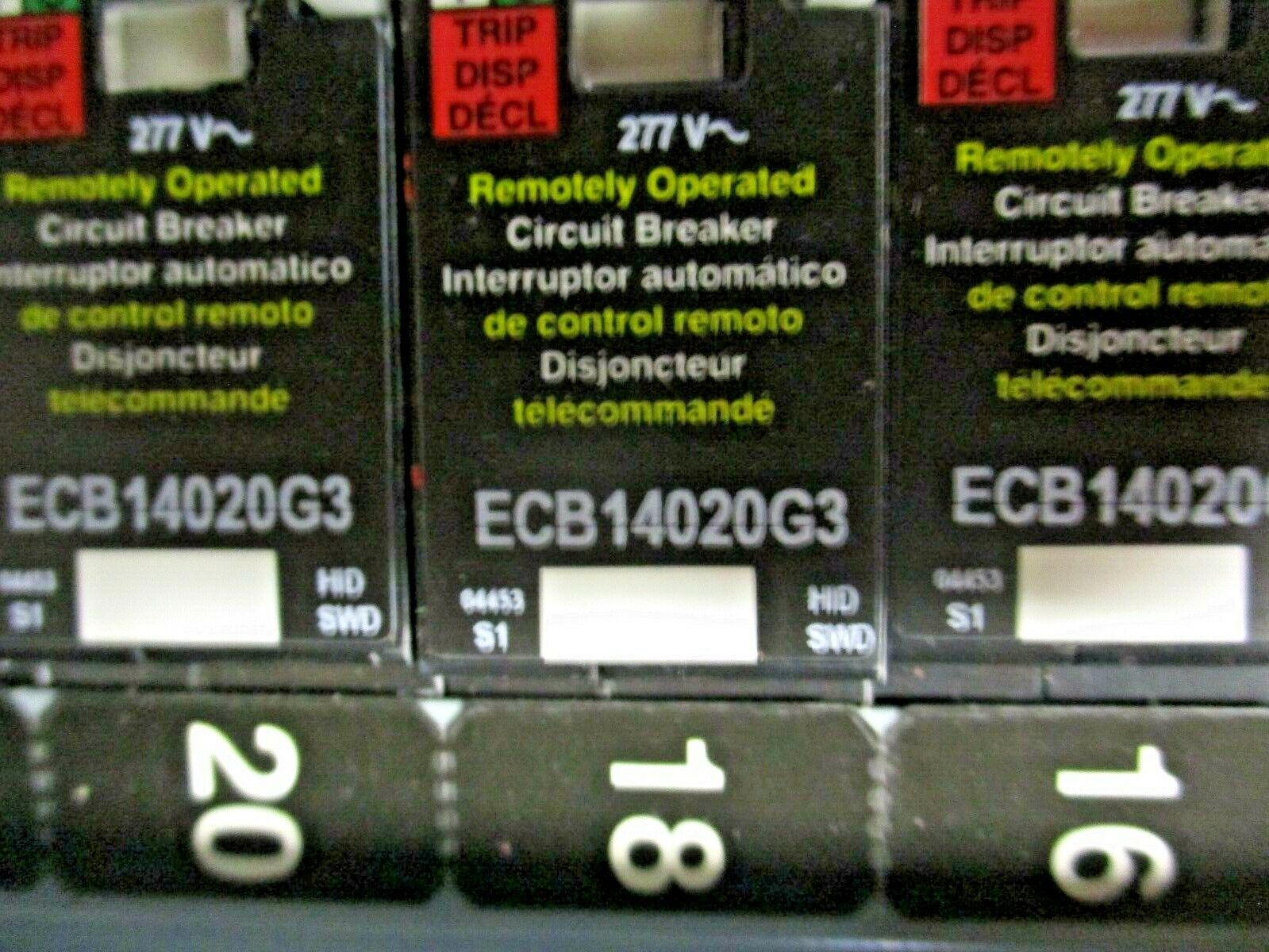 Square D Main Lug Breaker Panel NF454L2C 250A Max 208Y/120V 3Ph 4W Used