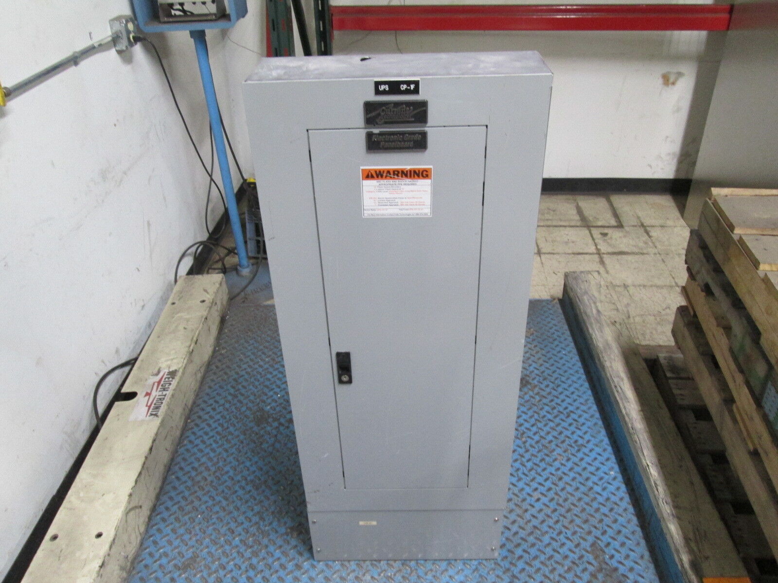 GE Main Lug Circuit Breaker Panel w/ Surge Suppressor AQF3421ABX 125A Max Used