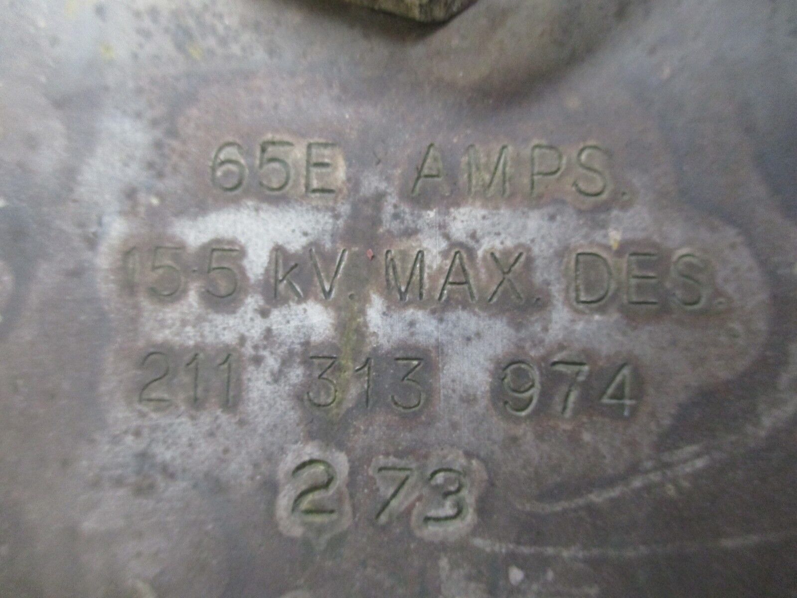 ITE Fuse 211 313 974 65E 15.5KV Used