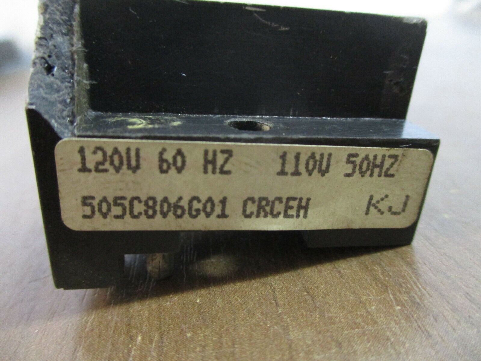 Westinghouse Magnetic Coil 505C806G01 120V@60Hz 110V@50Hz *Broken Plastic* Used