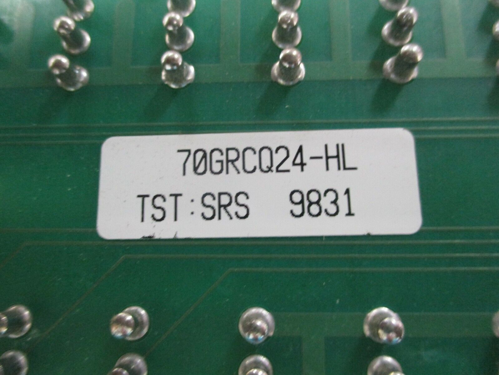 Grayhill I/O Rack 70GRCQ24-HL 24-Channel Used