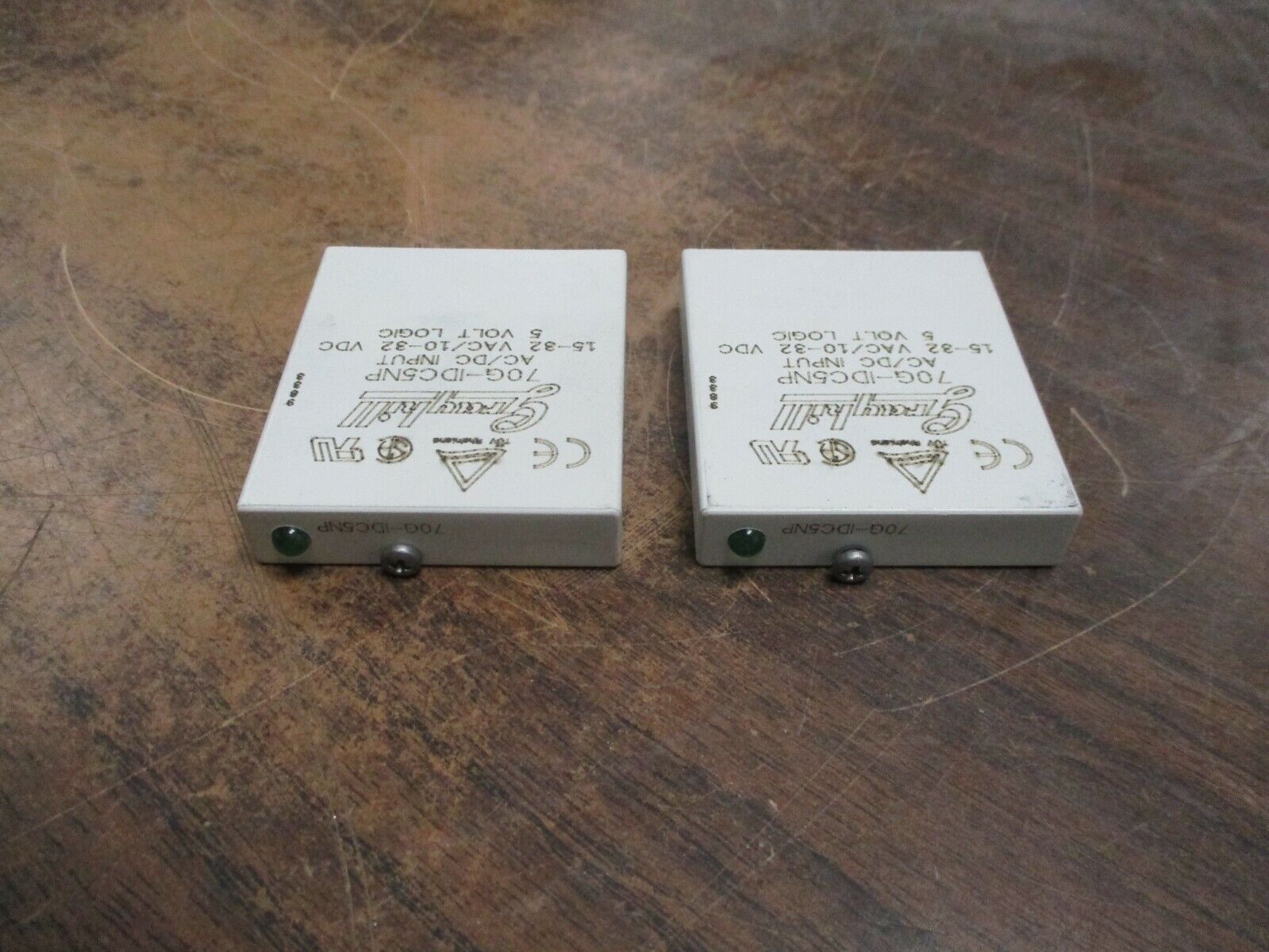 Grayhill Relay 70G-IDC5NP AC/DC Input:15-32VAC/10-32VDC 5V Logic *Lot of 2* Used