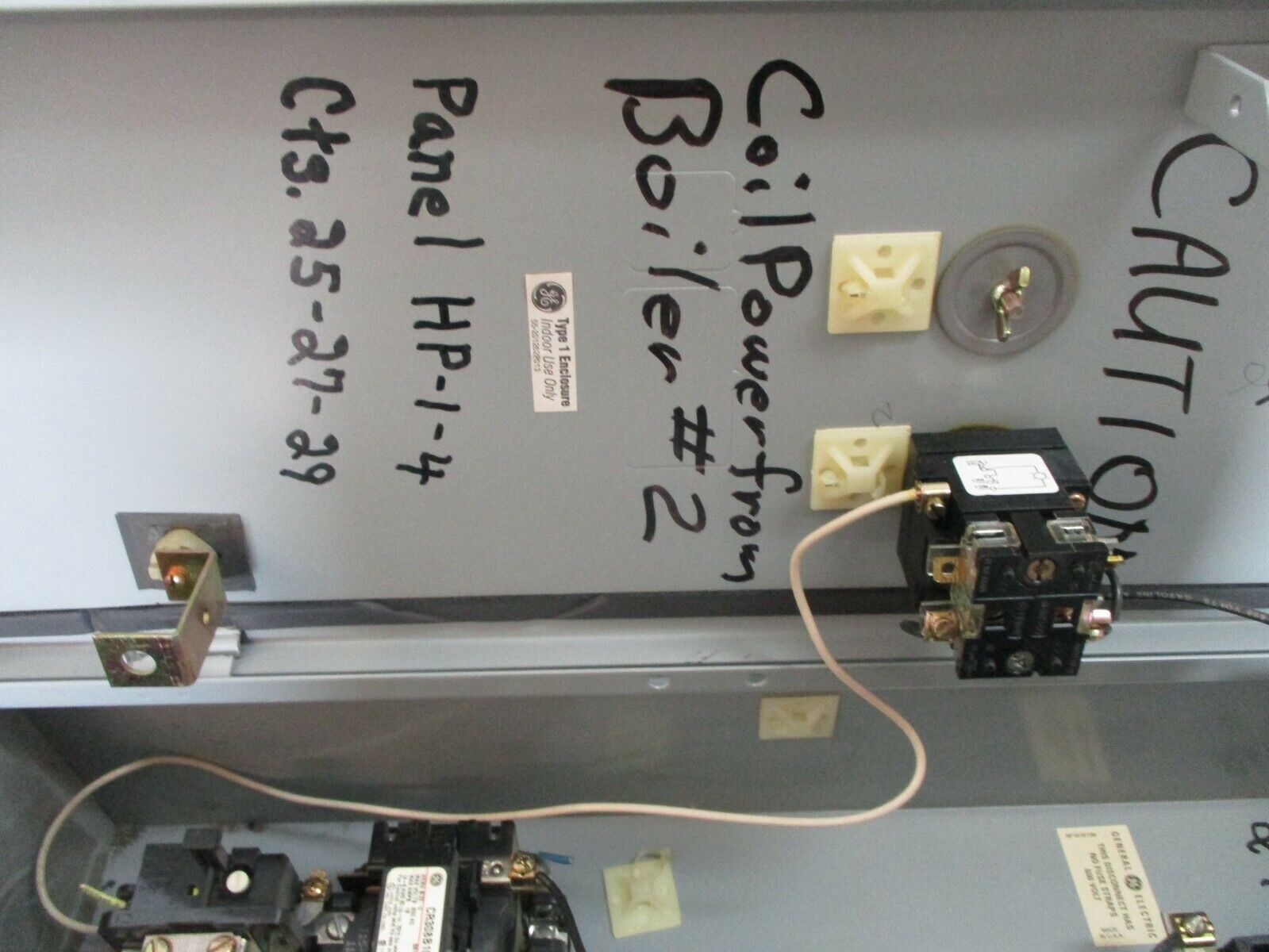 GE Non-Fusible Size 0 Combination CR308B1041AABSLR 115-120V Coil 18A 600V Used