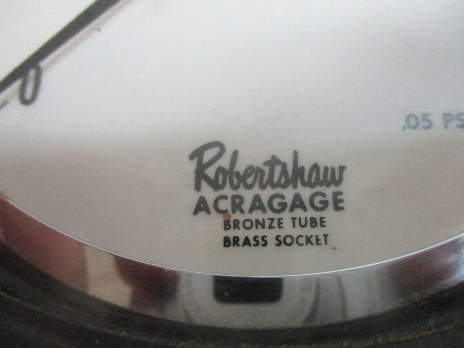 Robertshaw Acragage Test Gage Range: 0-15PSI Used