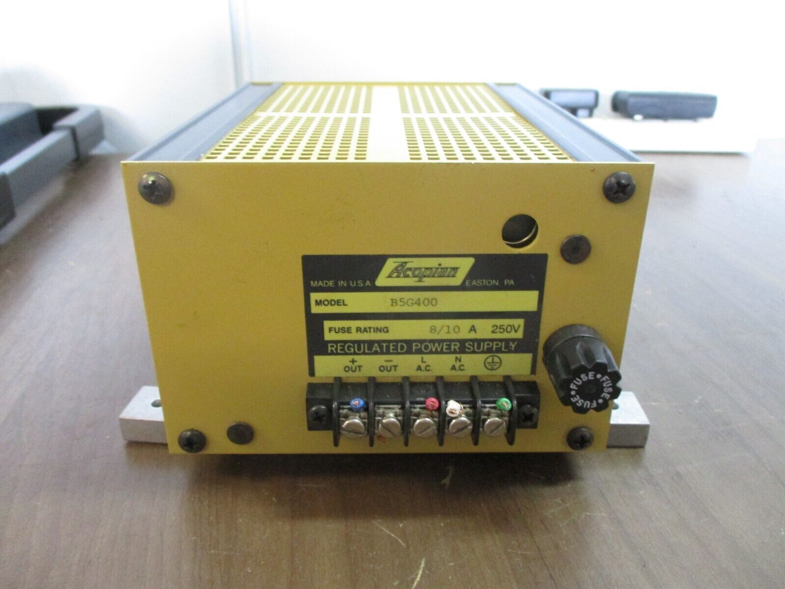 Acopian Regulated Power Supply B5G400 Used