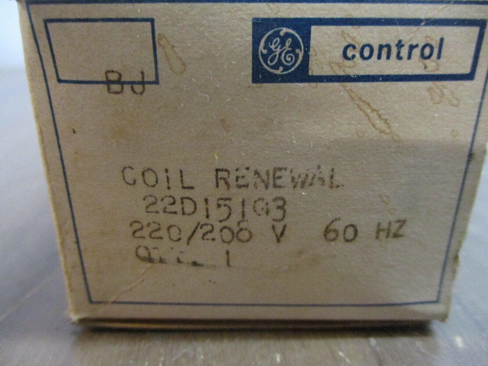 GE Magnetic Coil 22D151G3 220/208V 60Hz New Surplus