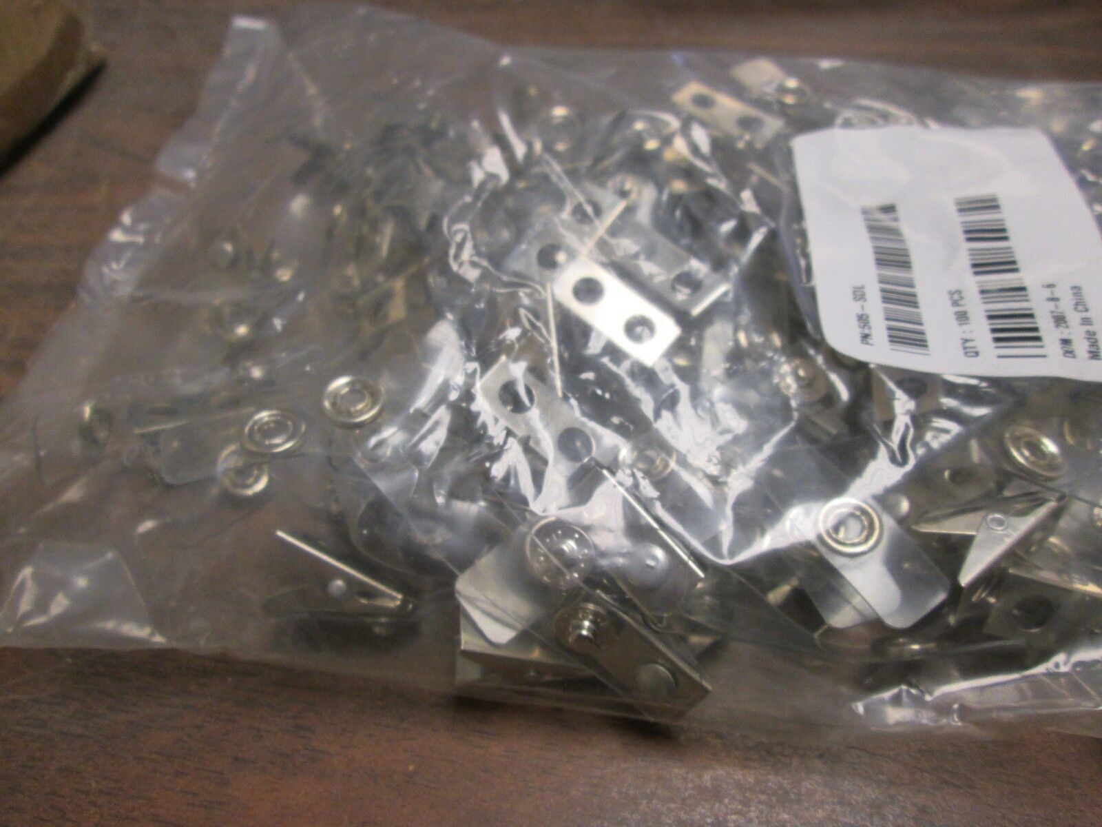 Vinyl Strap Clip 505-SDL *Bag of 100* New Surplus
