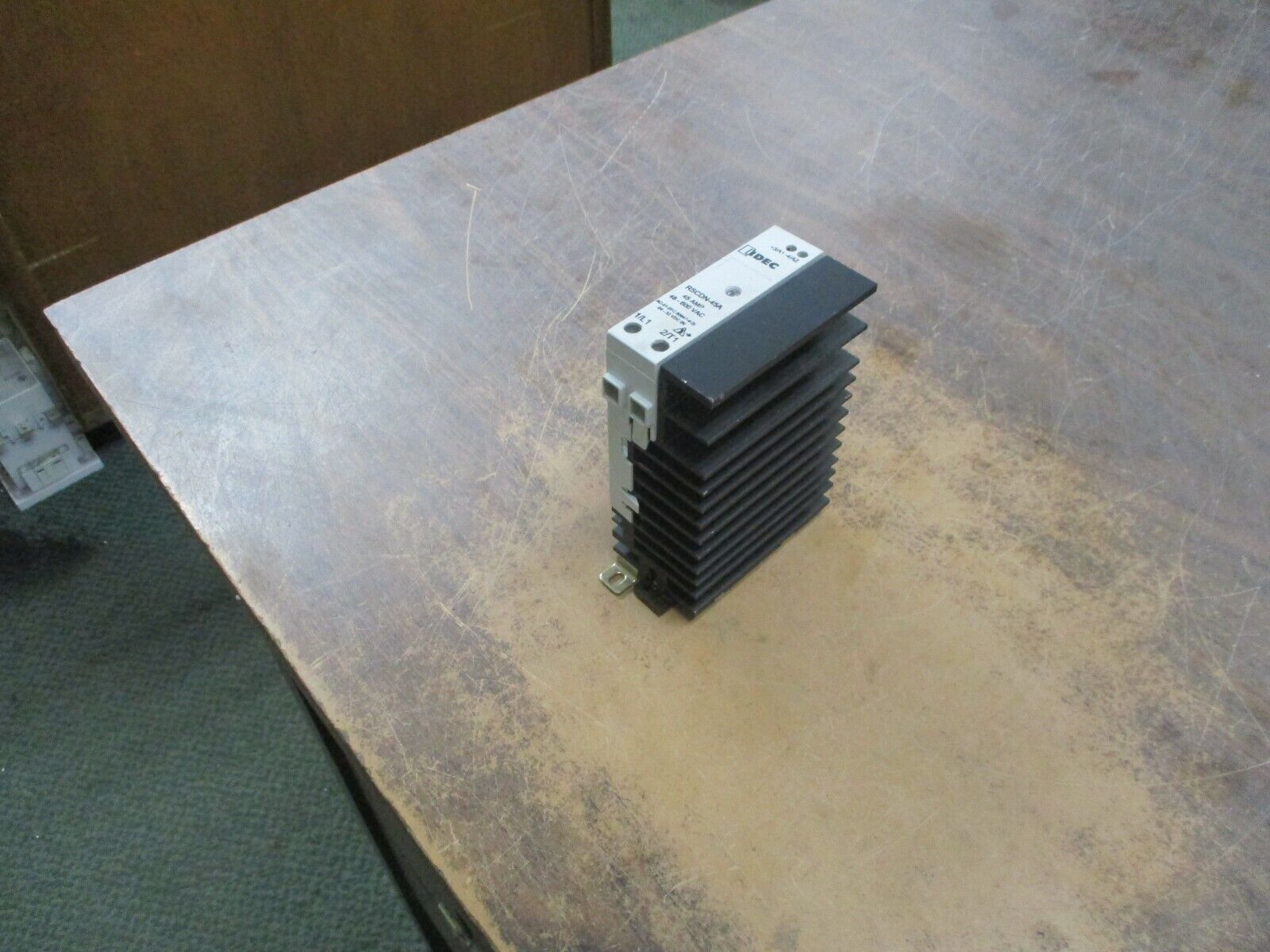 IDEC Solid State Relay RSCDN-45A 45A 48-600V *(1) Broken Mounting Clip* Used