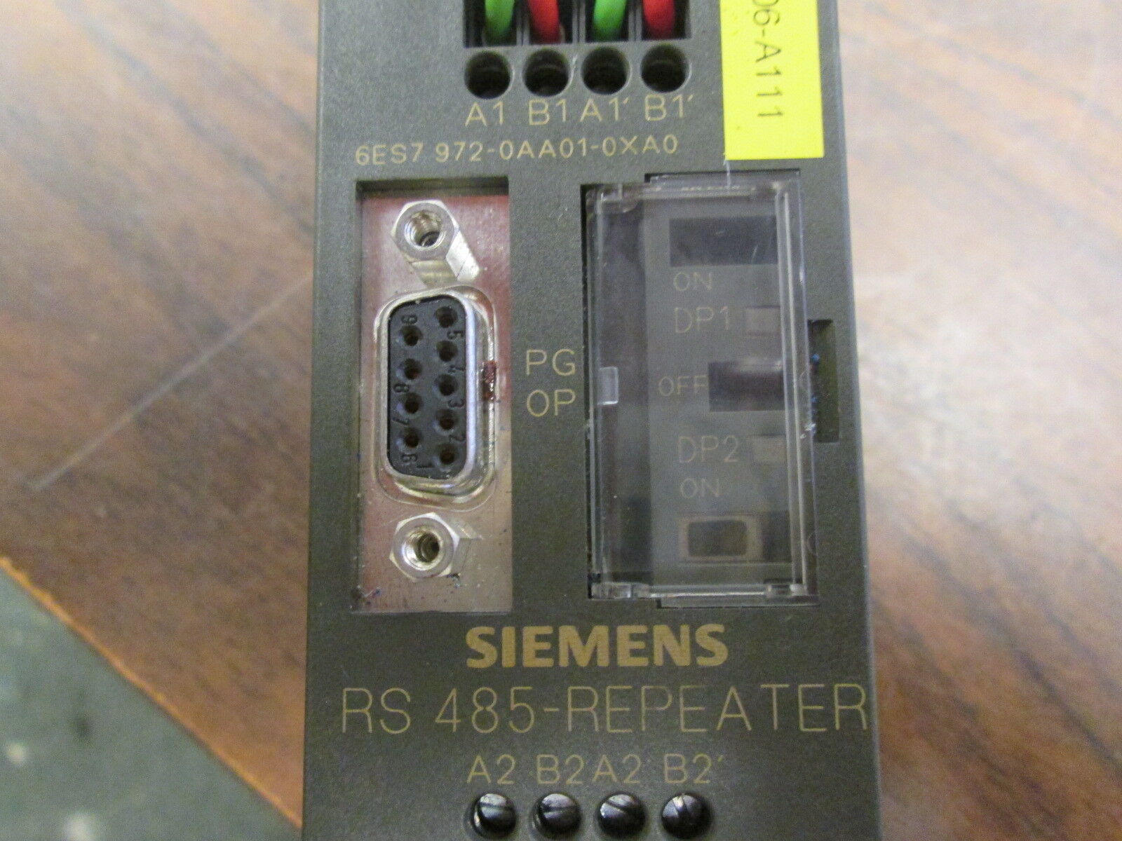 Siemens Simatic RS 485 Repeater Module 6ES7 972-0AA01-0XA0 Used