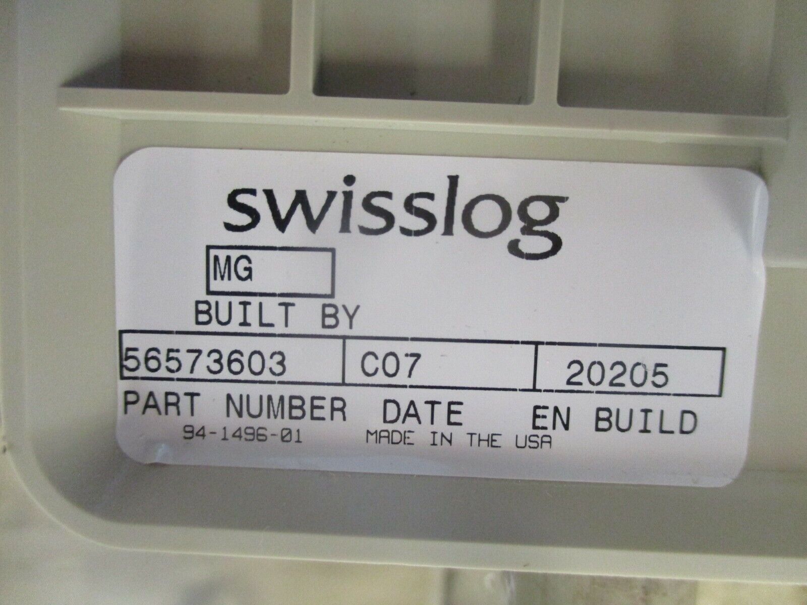 Swisslog Translogic Systems IQ Control Panel 56573603 Used