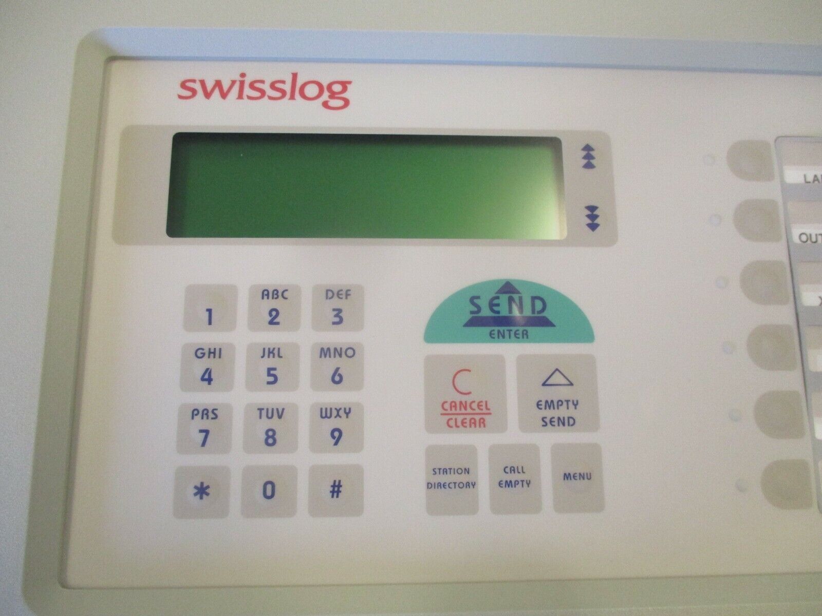 Swisslog Translogic Systems IQ Control Panel 56573603 Used