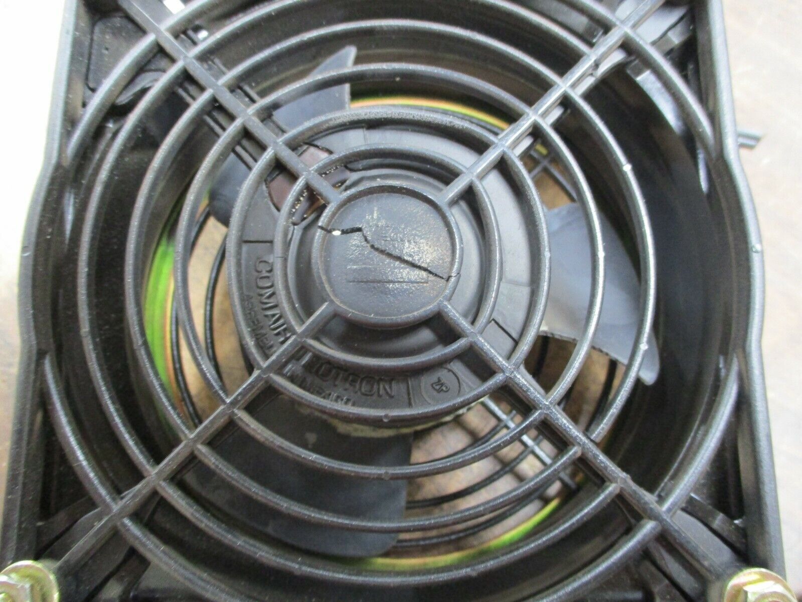 Comiar Rotron Model MU2B1 Fan 028027 115V 14W 50/60Hz *Cracked Cover* Used