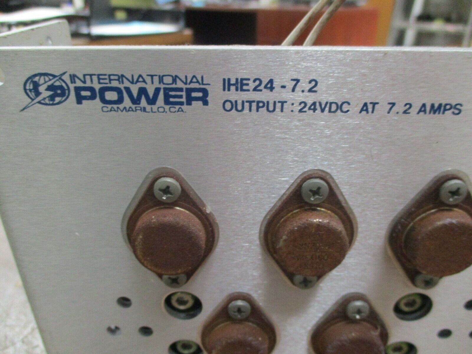 International Power Power Supply IHE24-7.2 Used