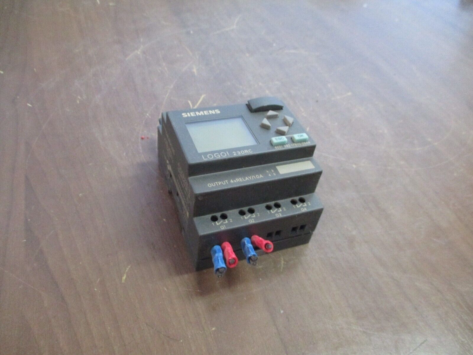 Siemens LOGO! Programmable Logic Module 6ED1 052-1FB00-0BA4 115-240V AC/DC Used