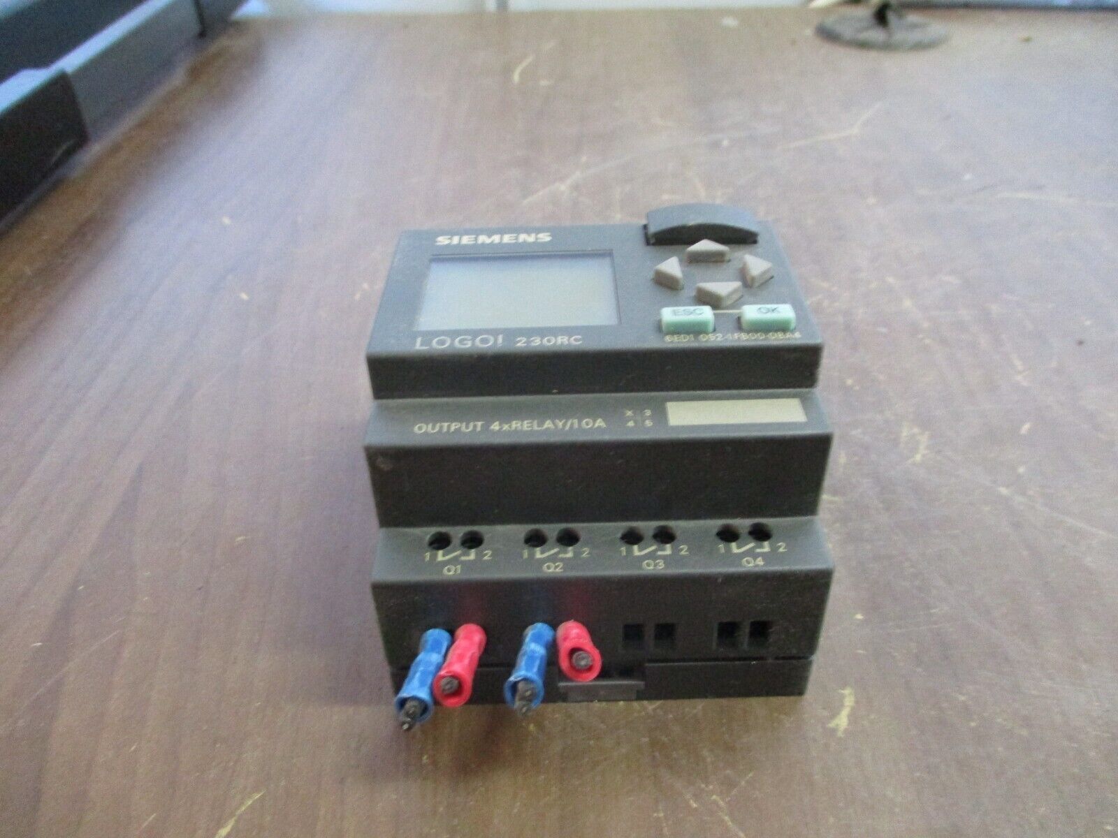 Siemens LOGO! Programmable Logic Module 6ED1 052-1FB00-0BA4 115-240V AC/DC Used
