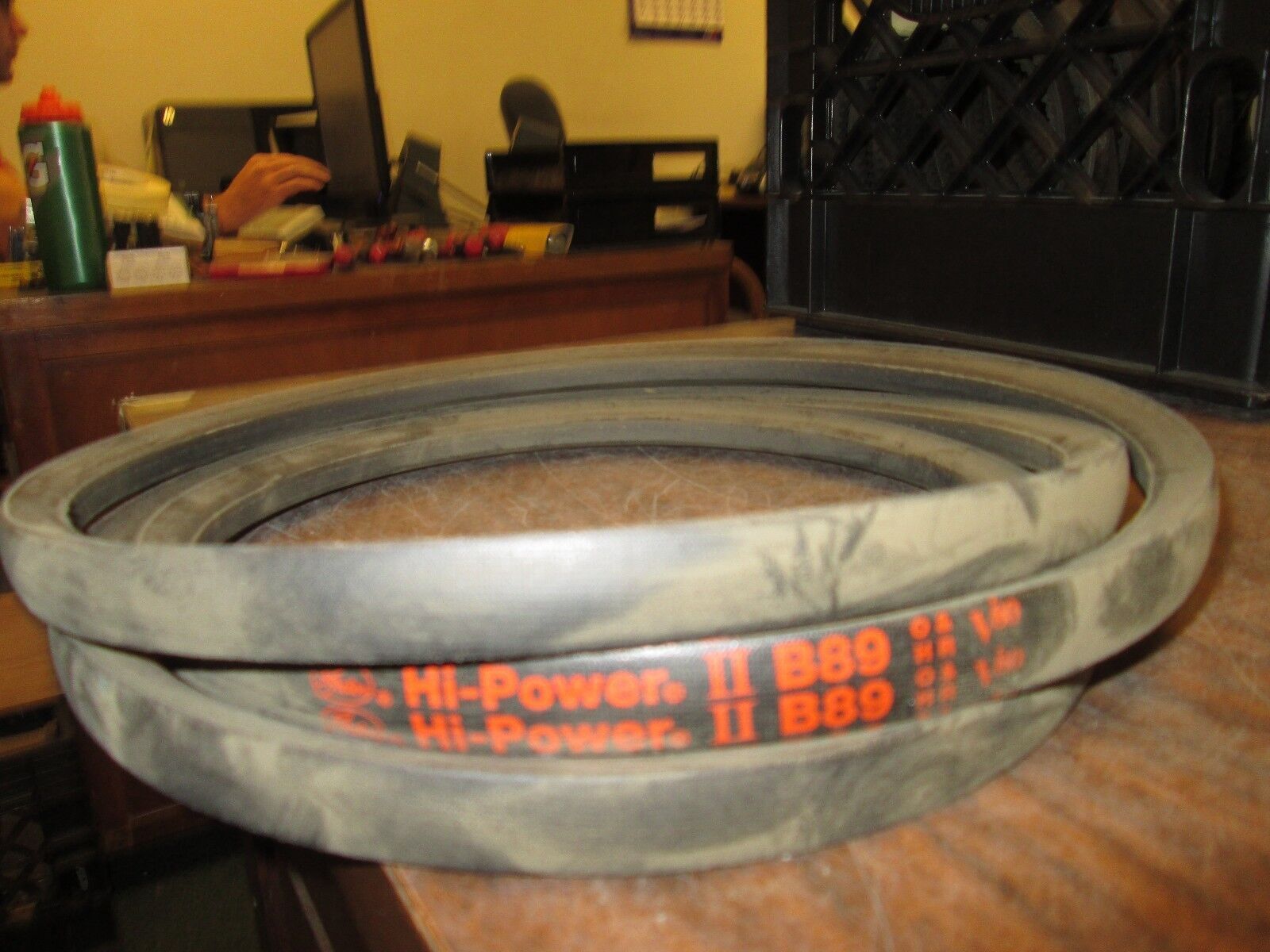 Gates Hi-Power II V-Belt B89 Used