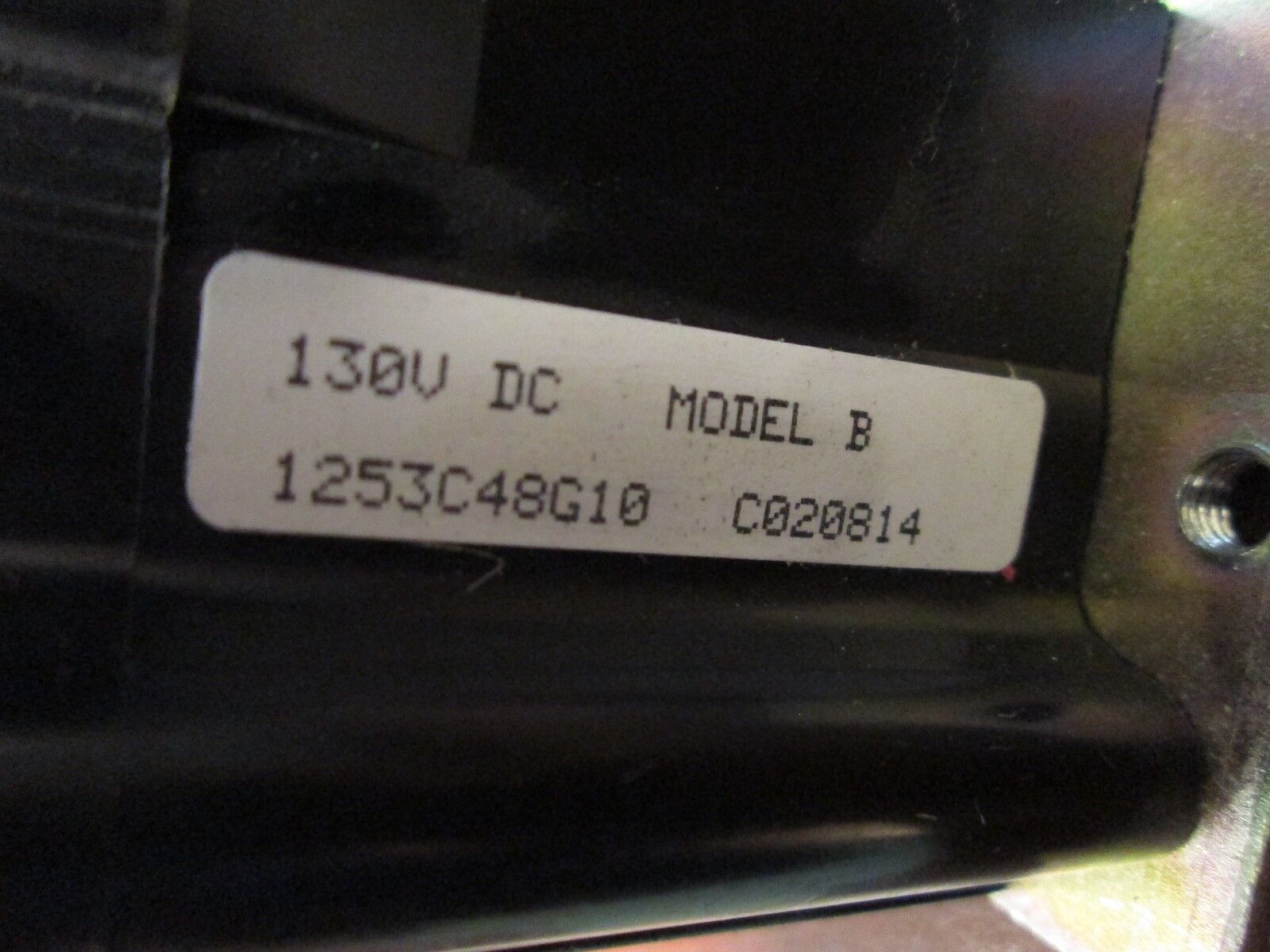 Cutler-Hammer Control Relay ARD4UR 130VDC Coil 600V Relay Used