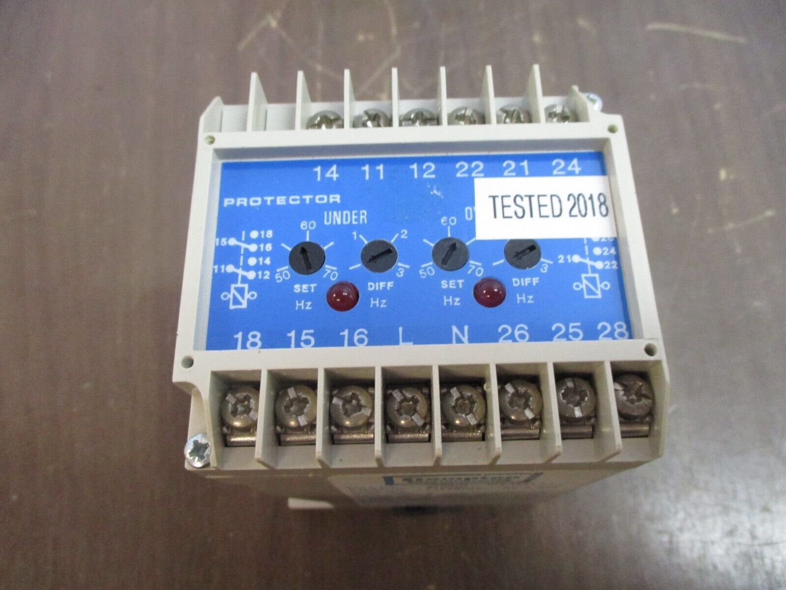 Crompton Protector Relay 253-PHDU-PQBX-C6-EC 120V 60Hz Used