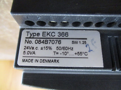DanFoss Interface Module EKC366 24VAC 5.0VA *Broken DIN Rail Mounts* Used