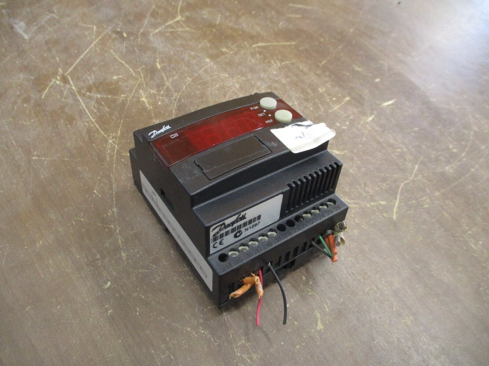 DanFoss Interface Module EKC366 24VAC 5.0VA *Broken DIN Rail Mounts* Used