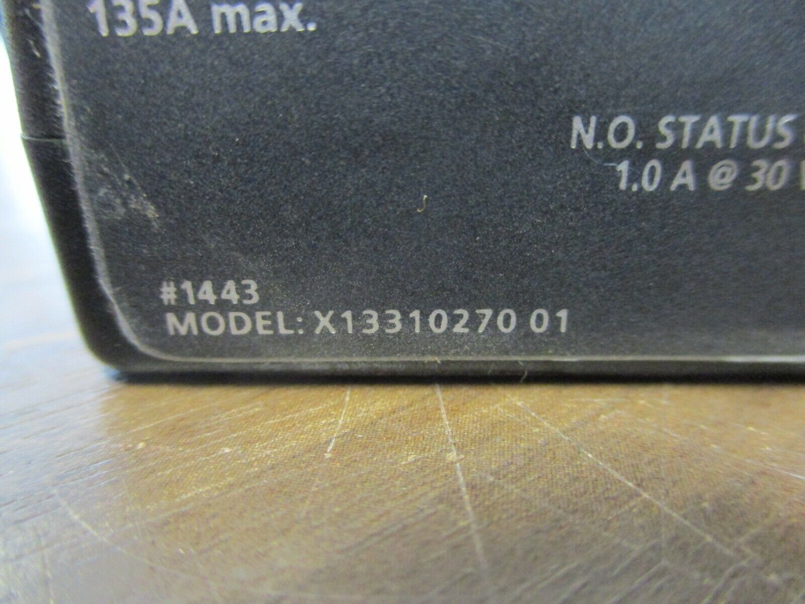 Trane Current Sensing Switch X1331027 01 135A Sensed Output: 1.0A@20VAC/DC Used