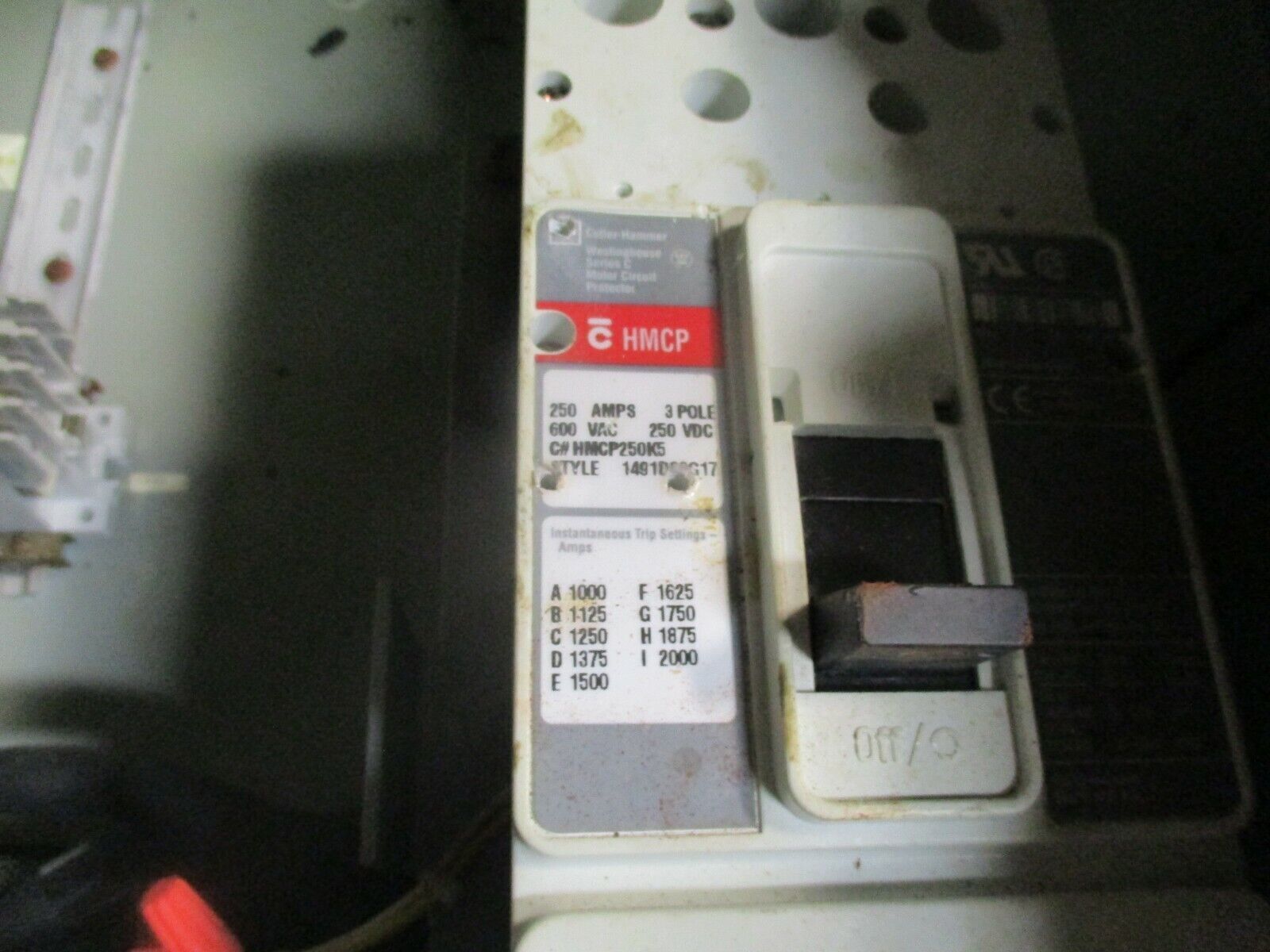 Cutler-Hammer Easy-Start Soft Start ES120-5EL-11738 460/500/575V 120A 50/60Hz