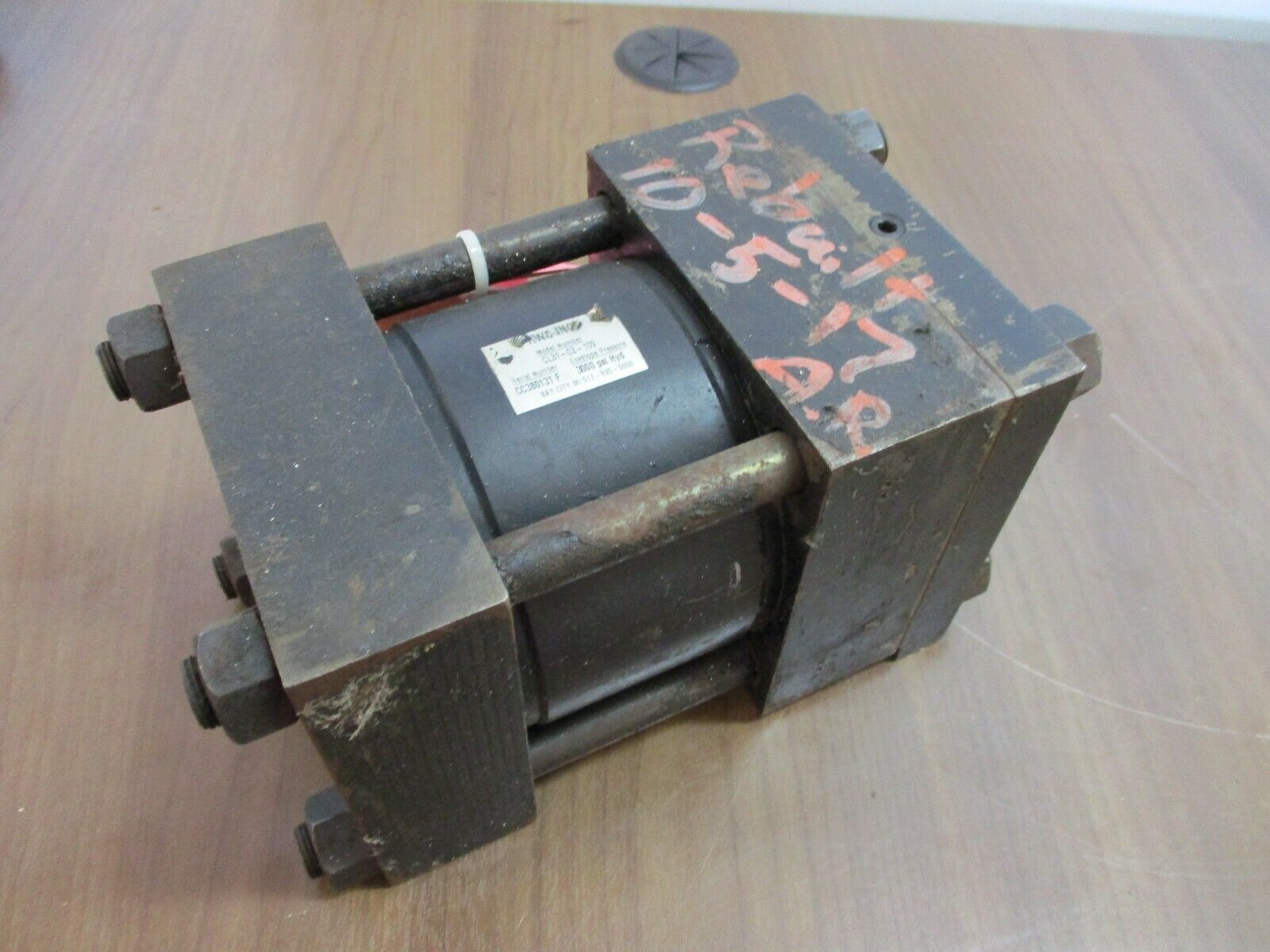 RWE, Hydraulic Cylinder, CL31-03-109, 3000PSI, used