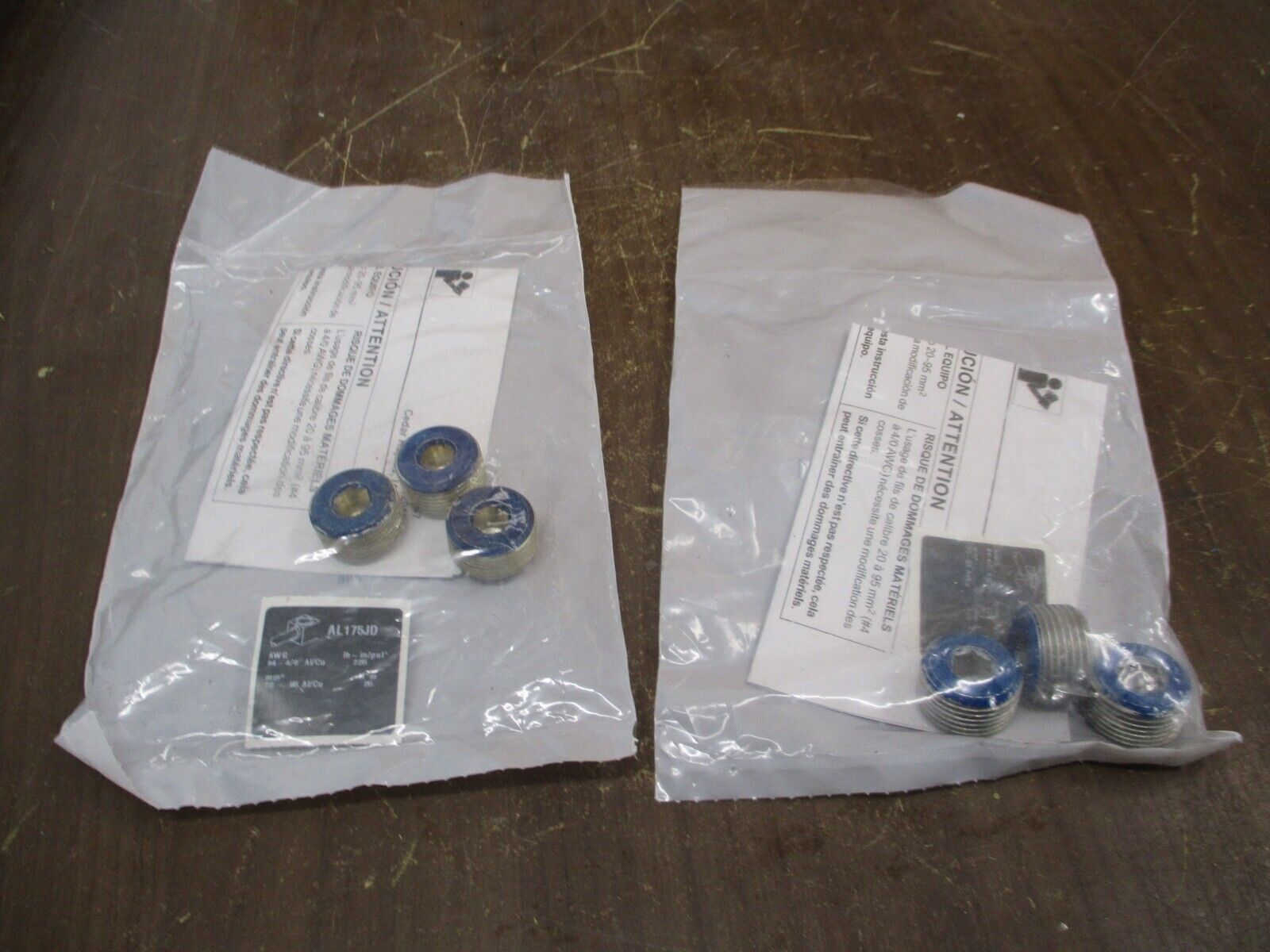 Square D Aluminum Wire Binding Screw Kit S1A59551 3-Lug Kit *Lot of 2*