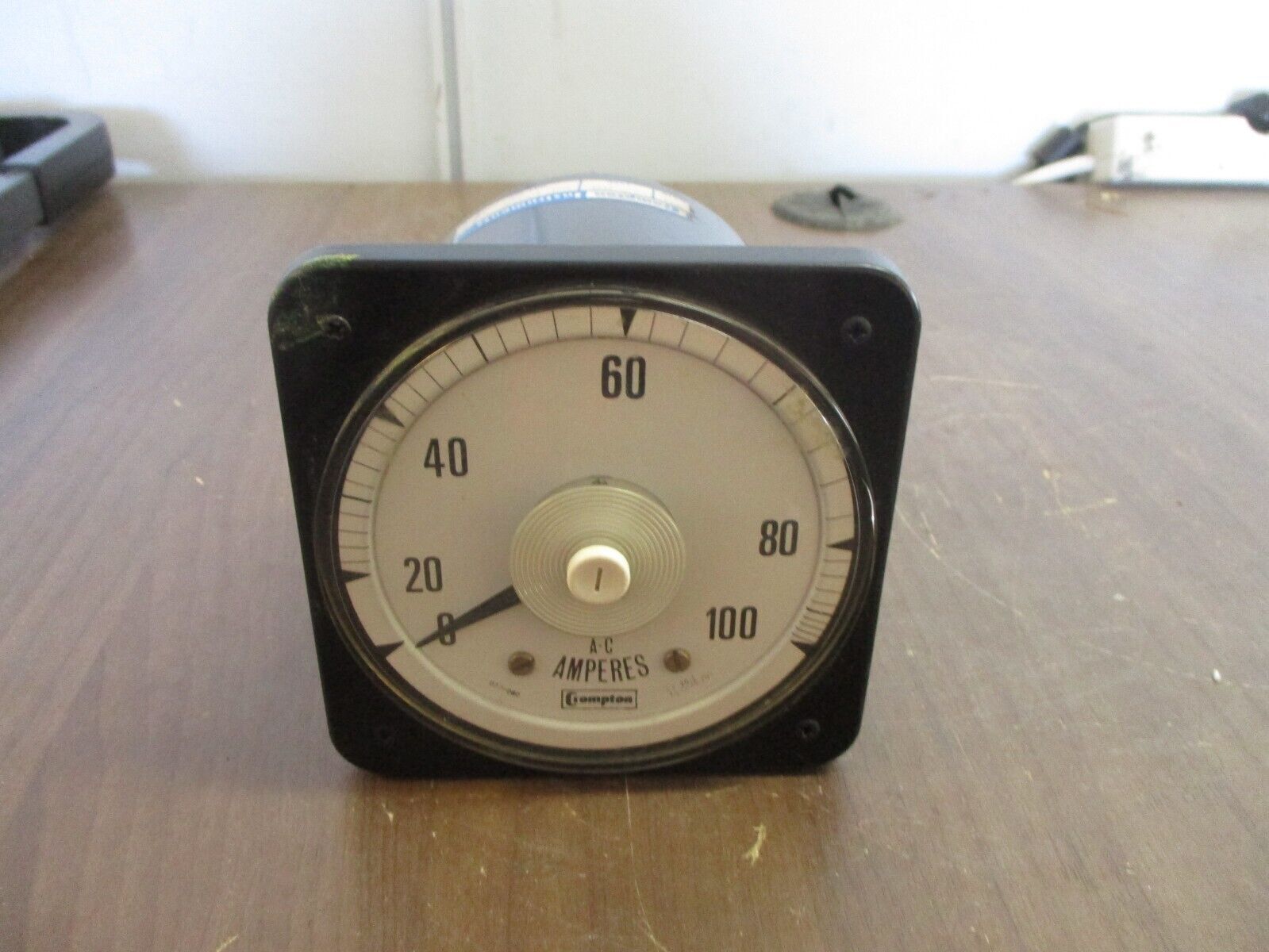 Crompton Instruments AC Ammeter 077-08 AA-KSPK Range: 0-100A Used