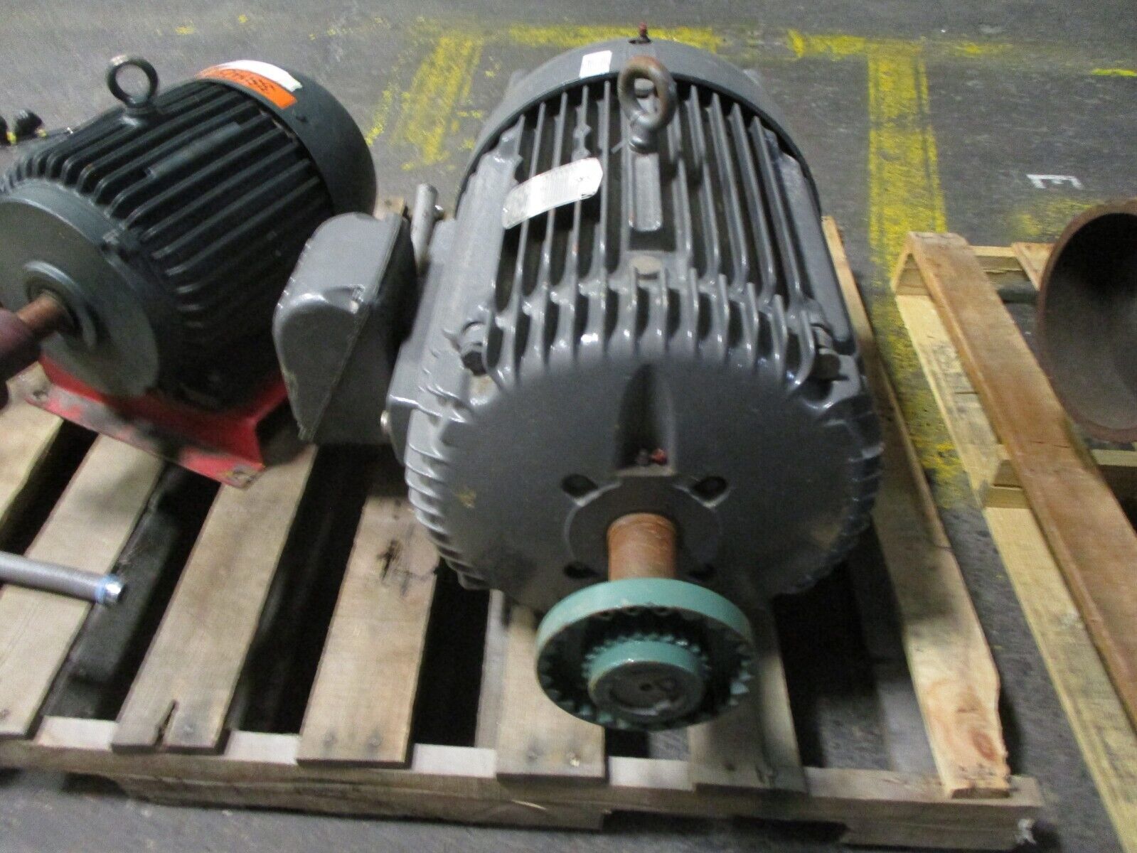 Baldor Industrial Motor ECP4110T-4 40HP 460V 46A 1800RPM 60Hz 3Ph Used