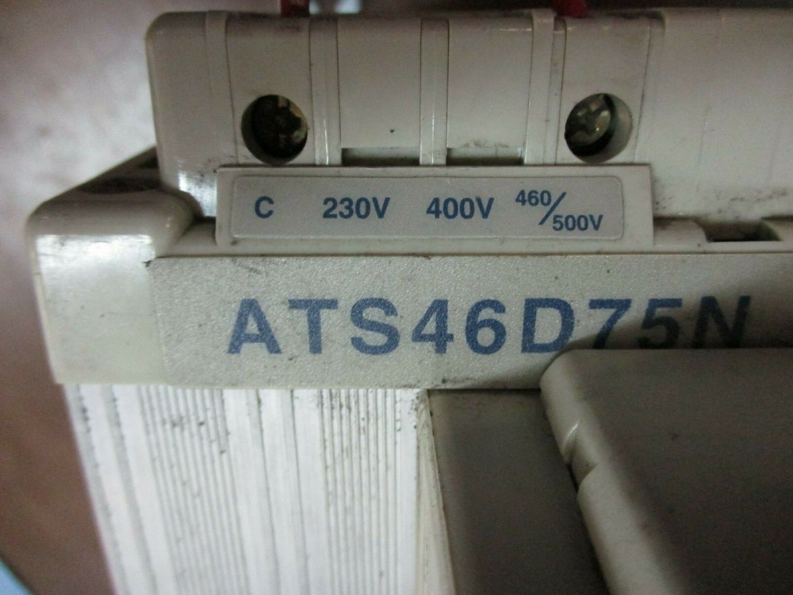 Square D Altistart 46 Soft Start ATS46D75N 50HP 460V 68A Used